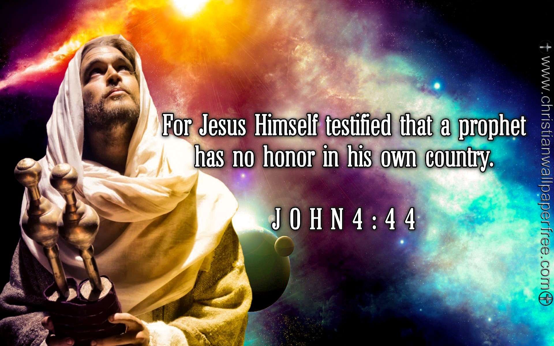 John 4 Verse 44 ESV