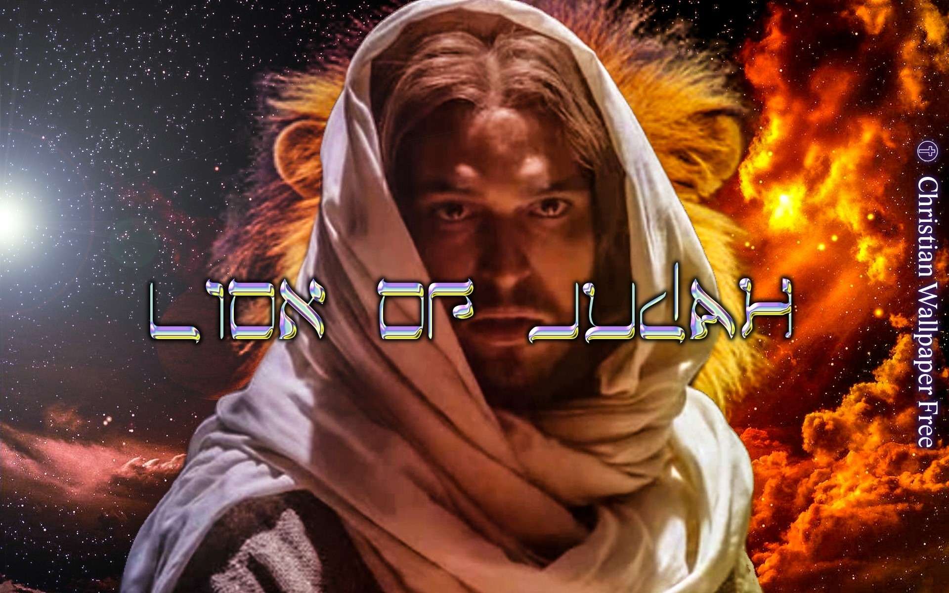 Lion Of Judah With Graphic