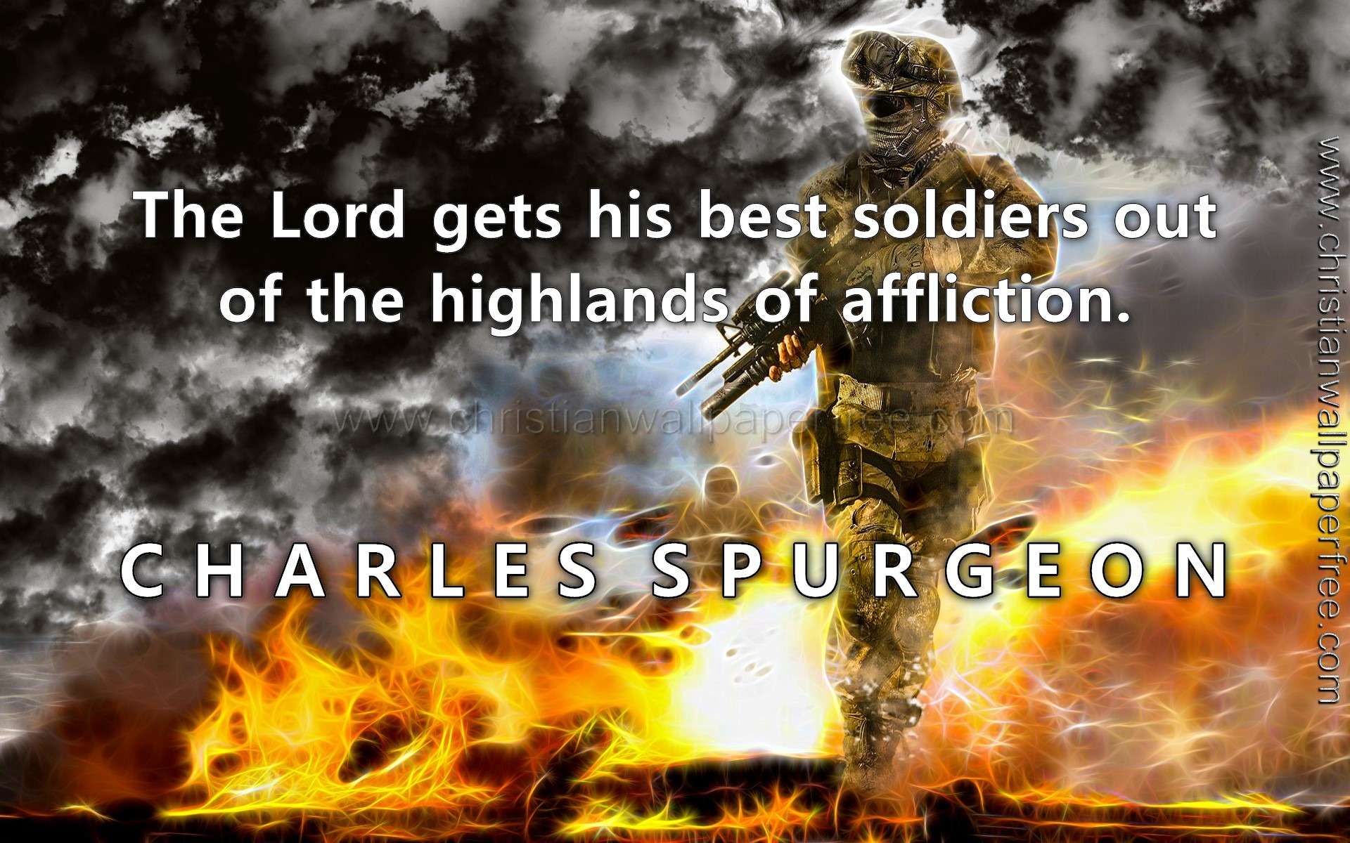 Affliction Quote Charles Spurgeon