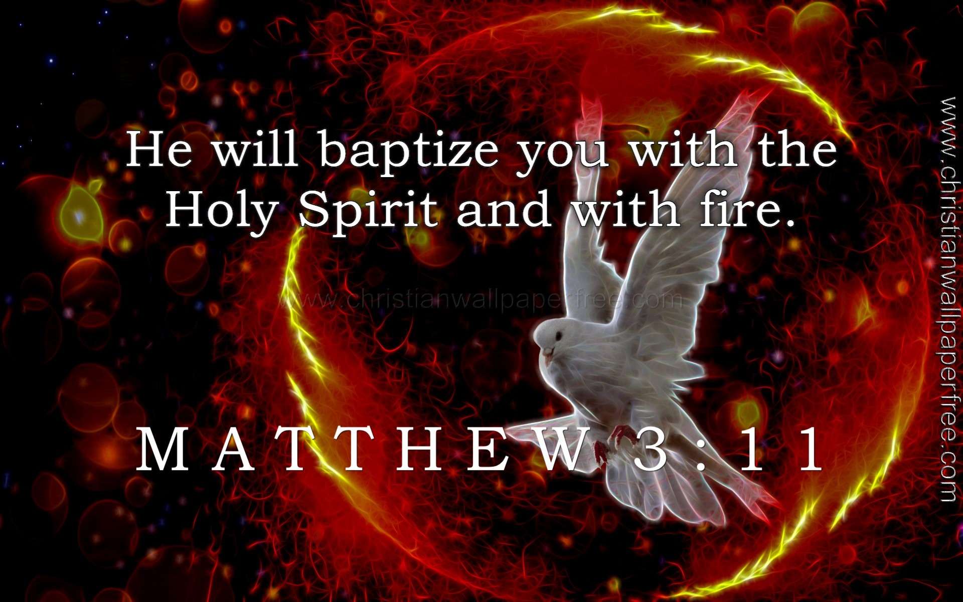 Matthew 3 Verse 11