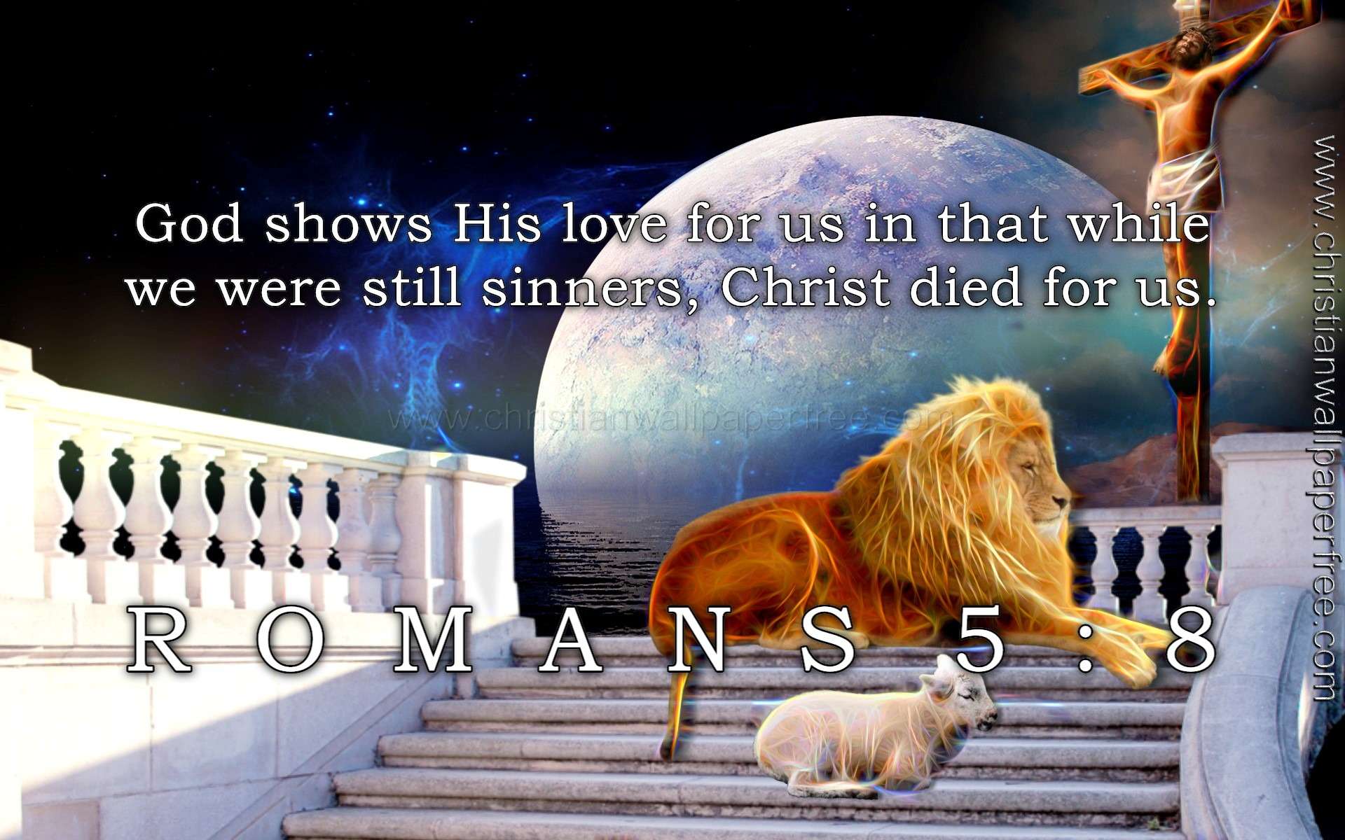 Romans 5 Verse 8