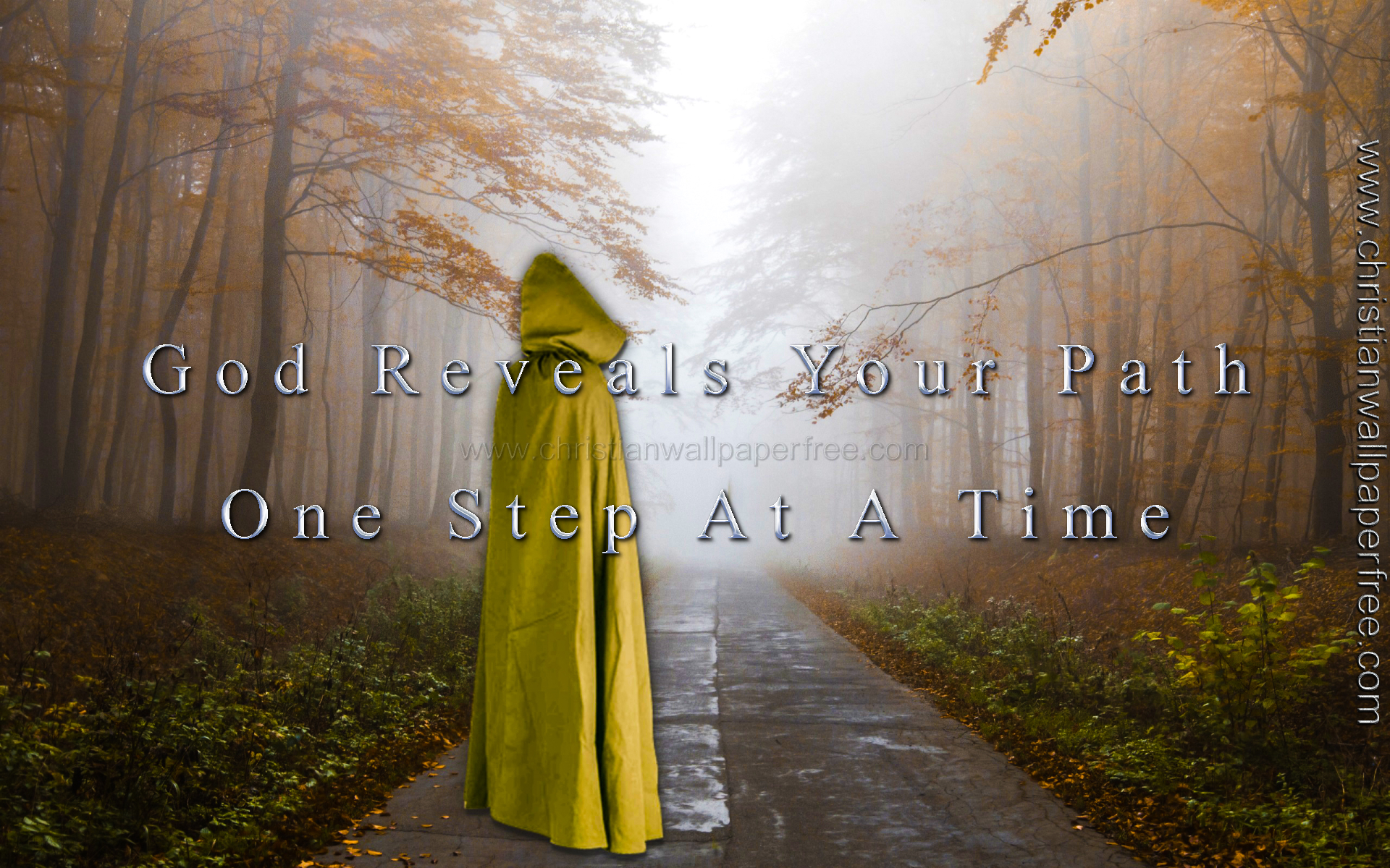 God Reveals Your Path One Step At A Time Revised