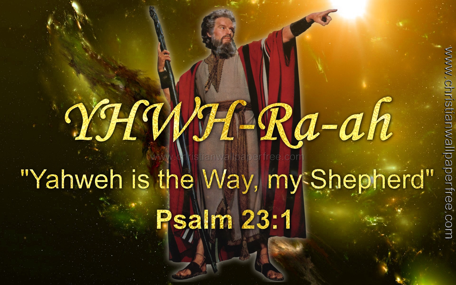 Yhwh Ra ah Psalm 23 Verse 1