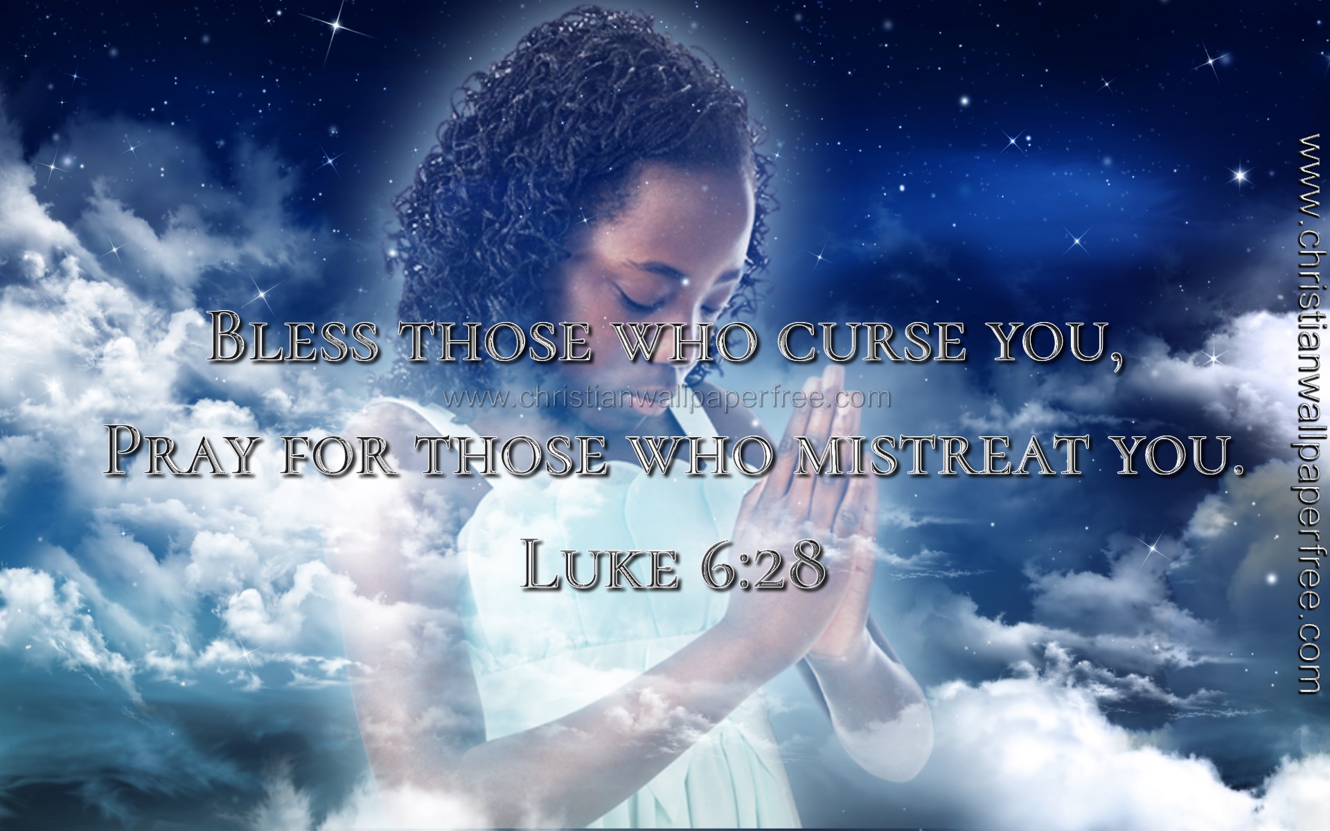 Bless And Pray Luke 6 Verse 28