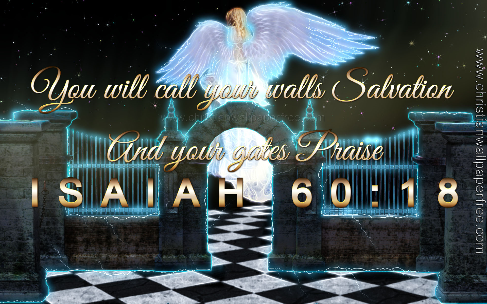 Salvation And Praise Isaiah 60 Verse 18