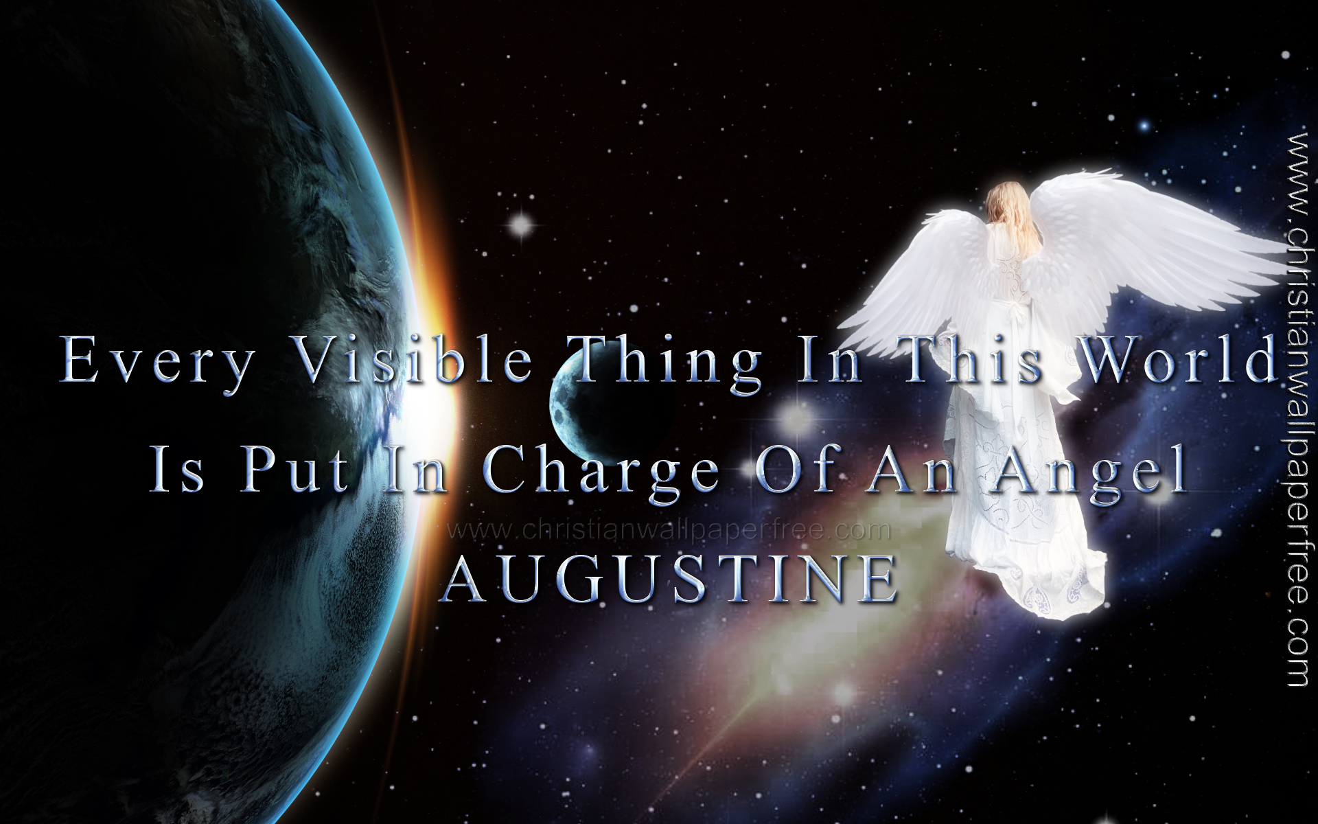 Charge Of An Angel Quote by Augustine