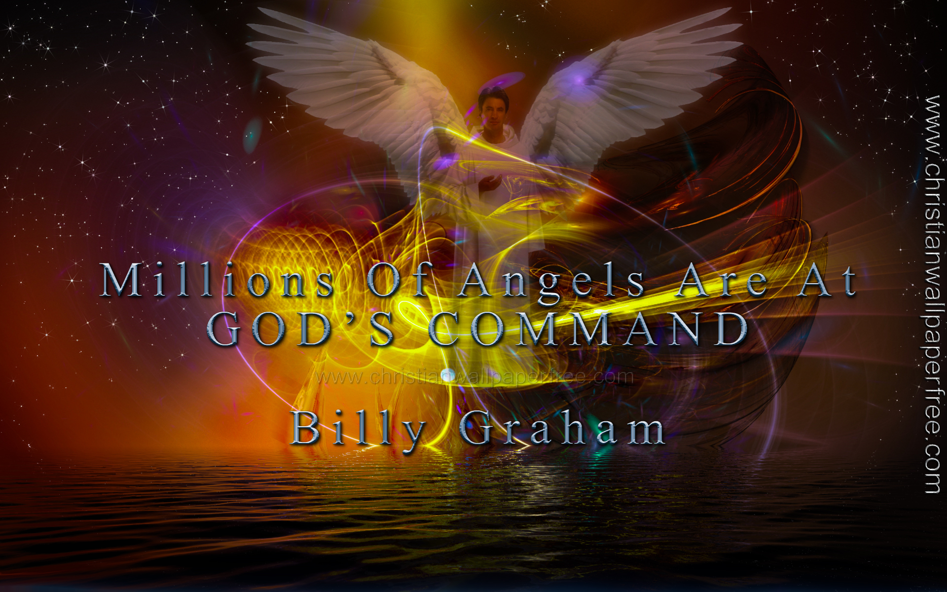 Millions Of Angels Quote by Billy Graham