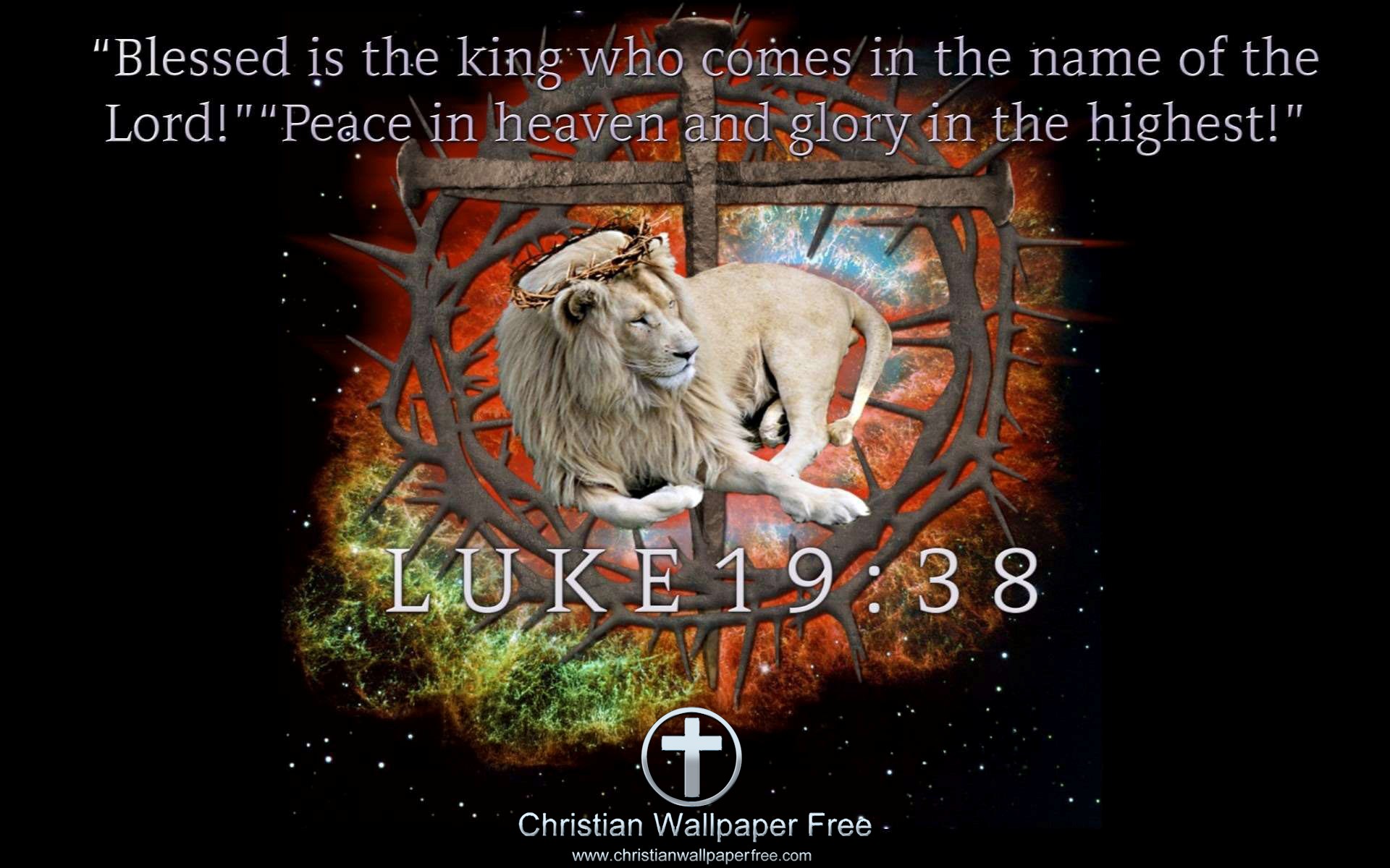 Luke 19 Verse 38 Edited