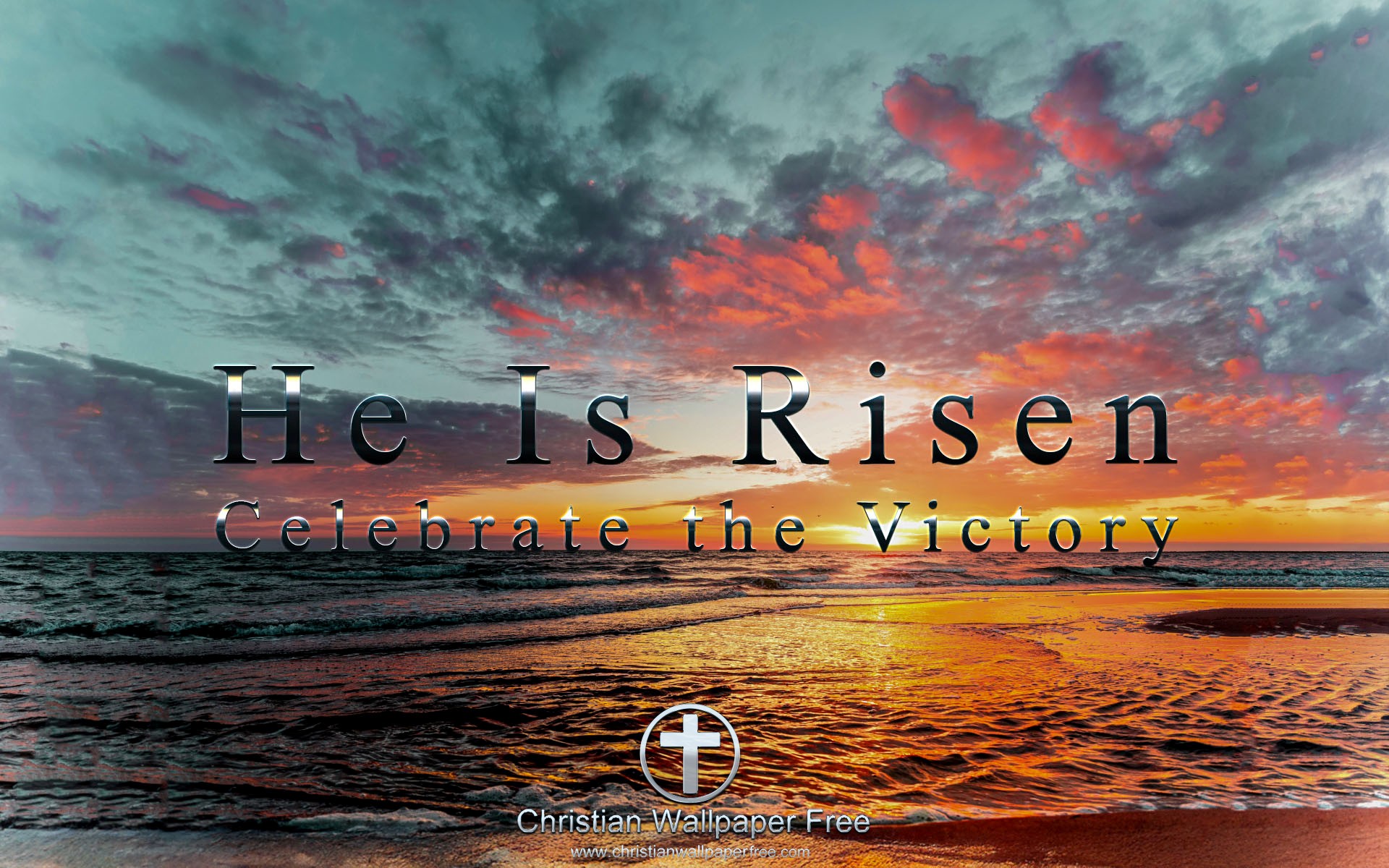 He Is Risen Celebrate The Victory Edited
