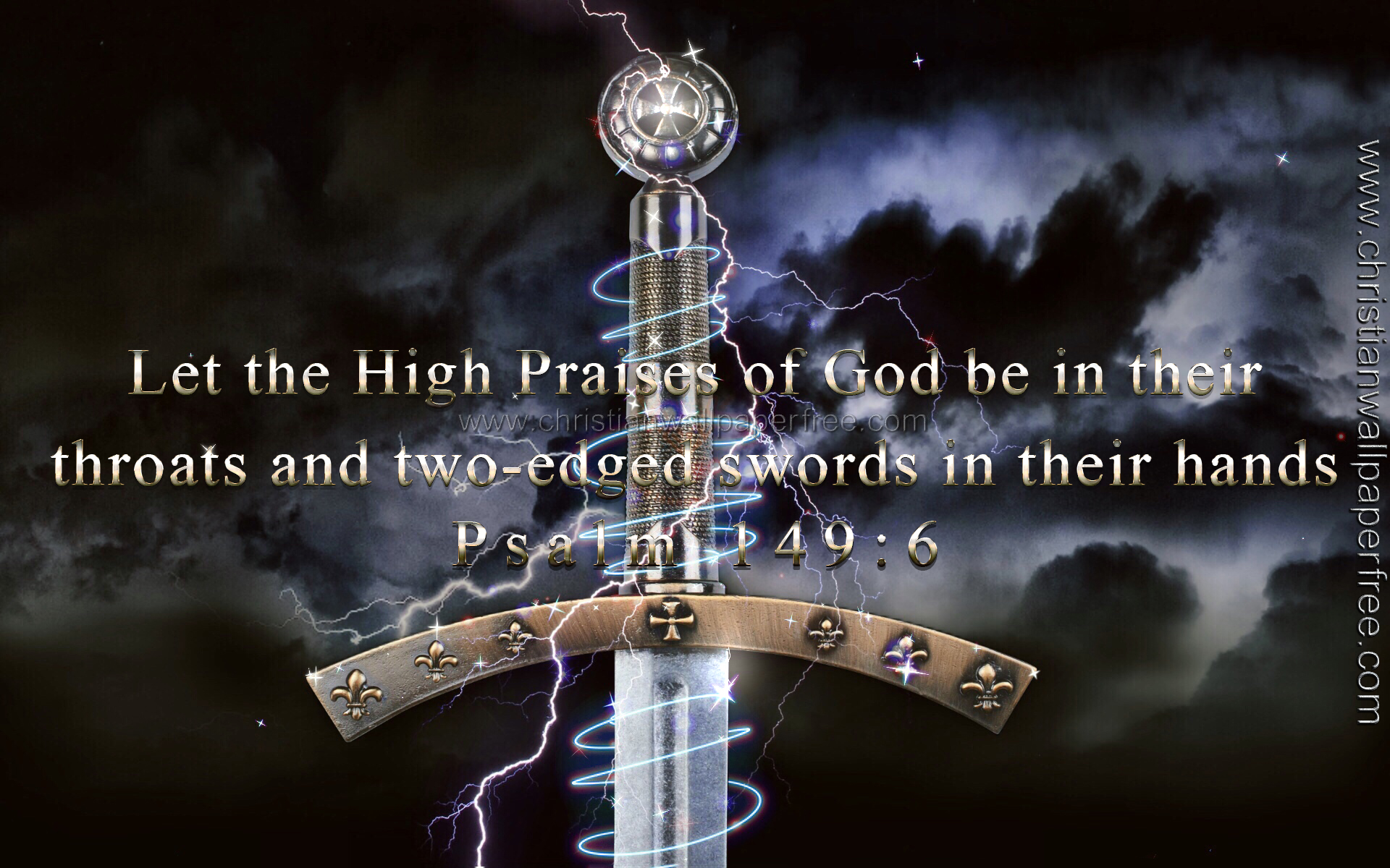 High Praises Of God Psalm 149 Verse 6