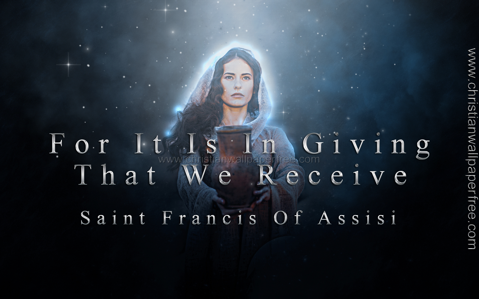 Giving Quote by Saint Francis Of Assisi