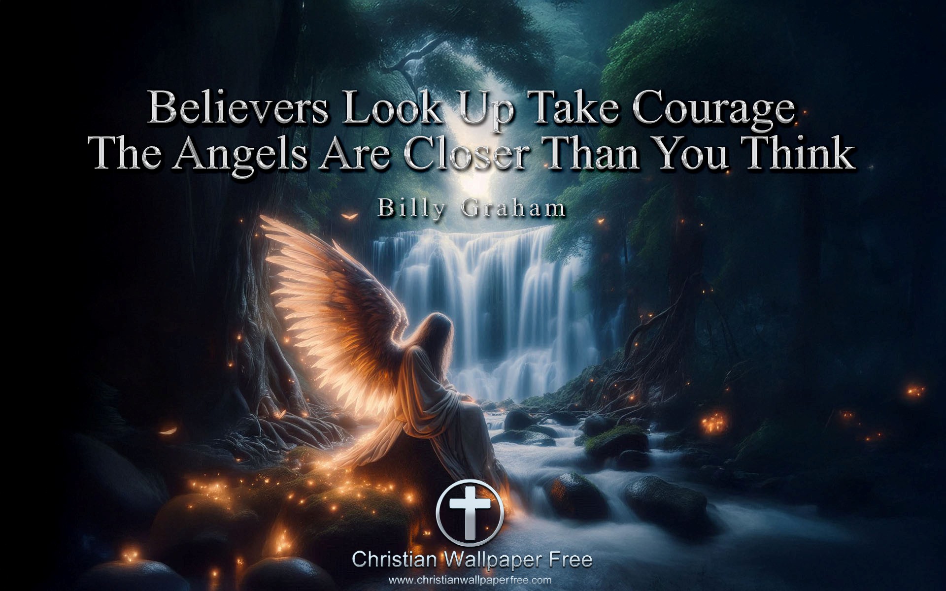 Believers Look Up Quote Billy Graham Edited