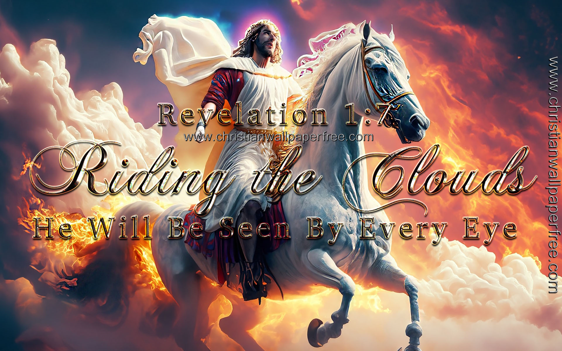 Riding The Clouds Revelation 1 Verse 7