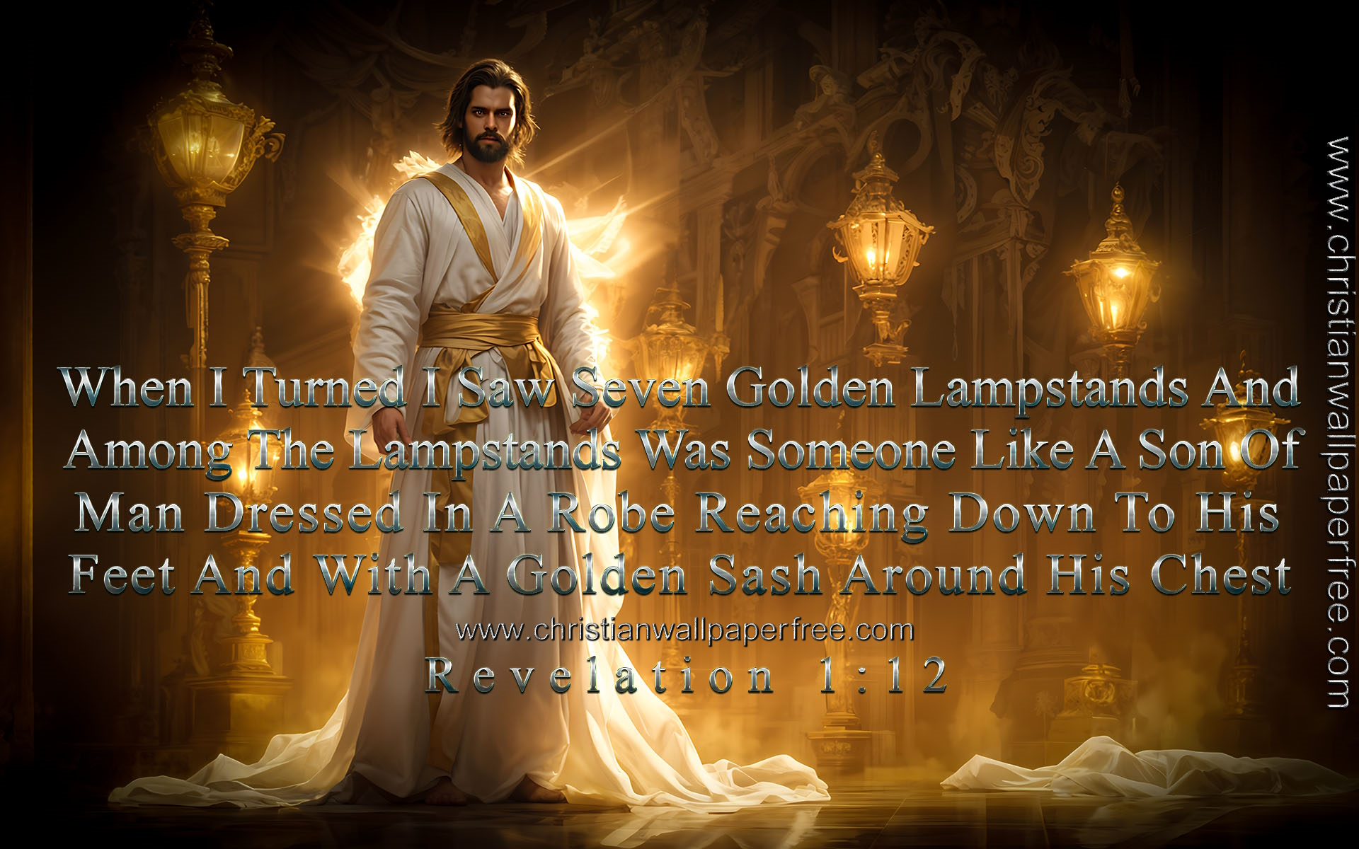 Seven Golden Lampstands Revelation 1 Verse 12