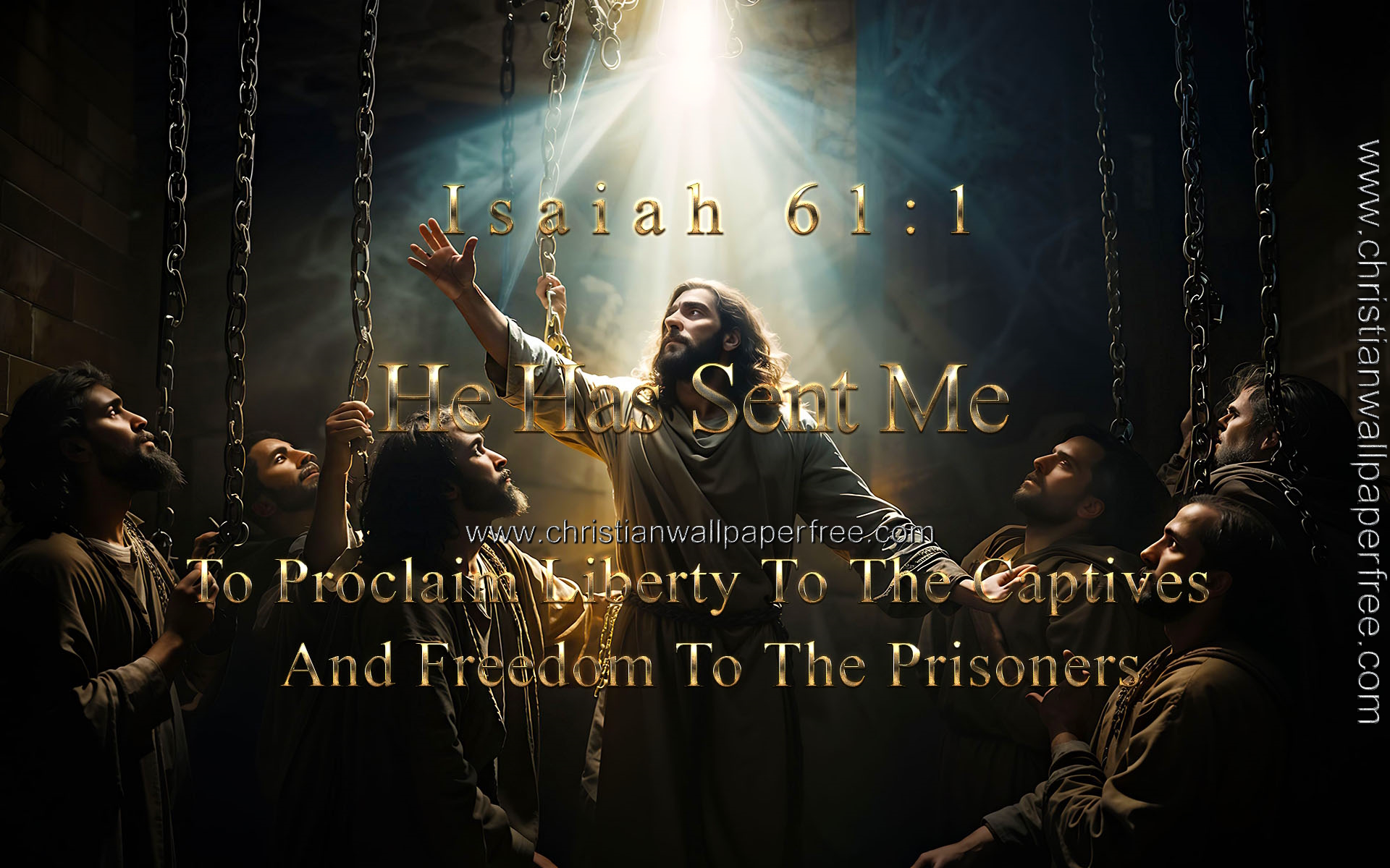 Liberty And Freedom Isaiah 61 Verse 1