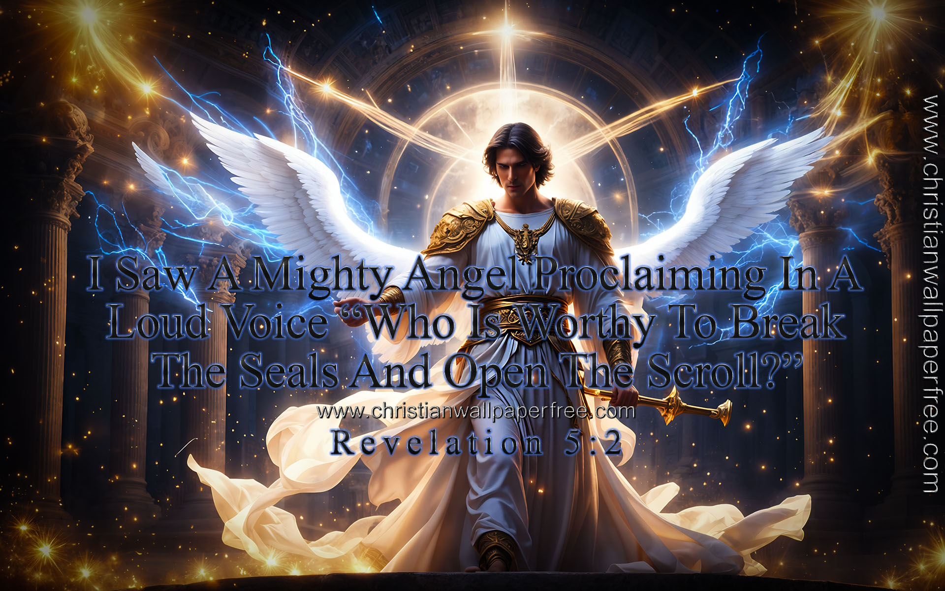 Open The Scroll Revelation 5 Verse 2