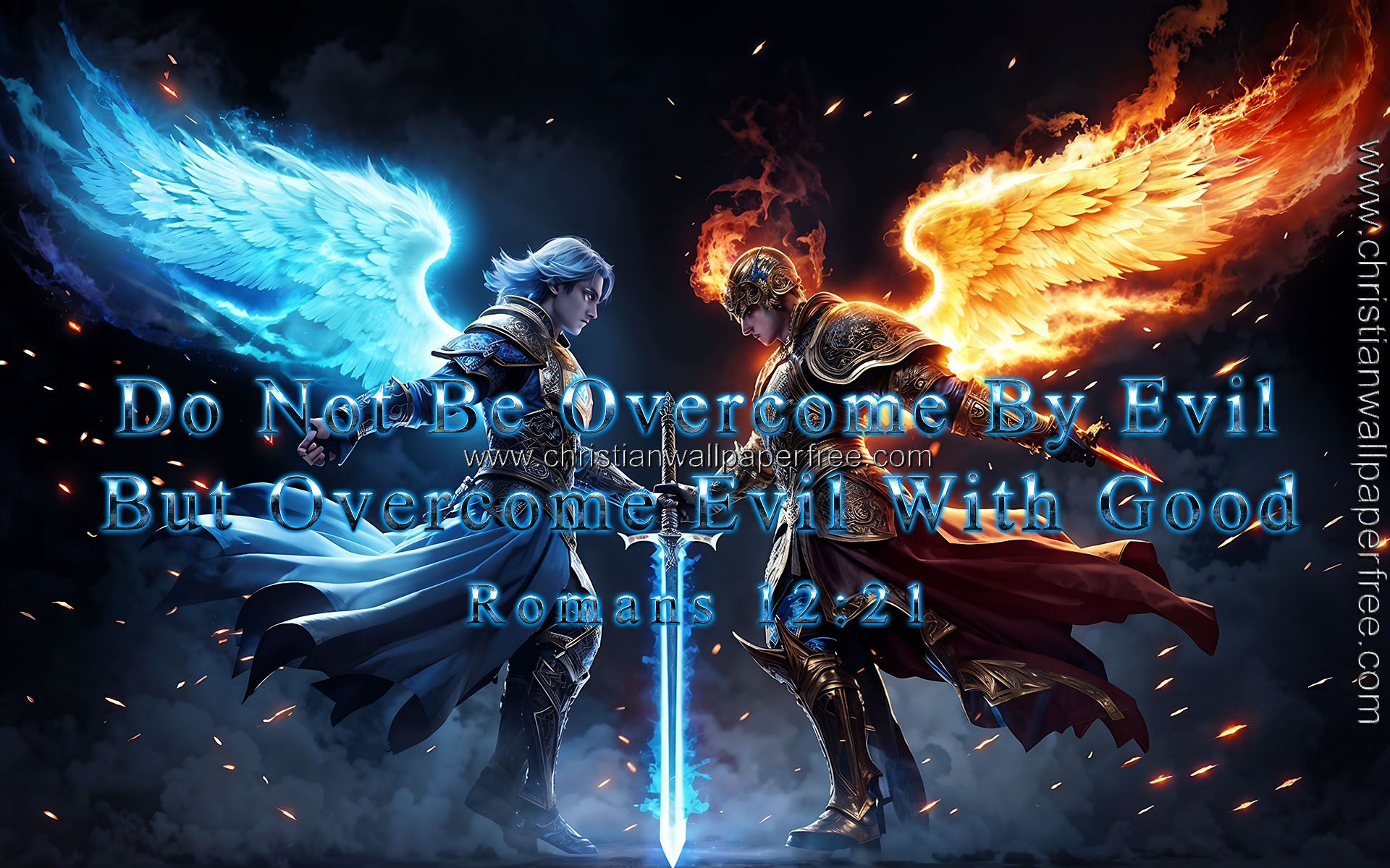 Overcome Evil With Good Romans 12 Verse 21
