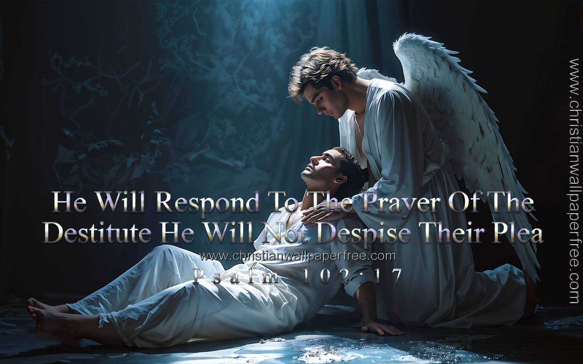Prayer Of The Destitute Psalm 102 Verse 17