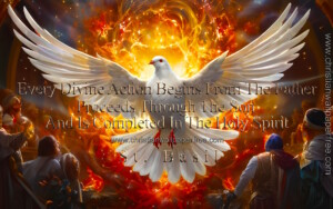 Holy Spirit Quote by Saint Basil