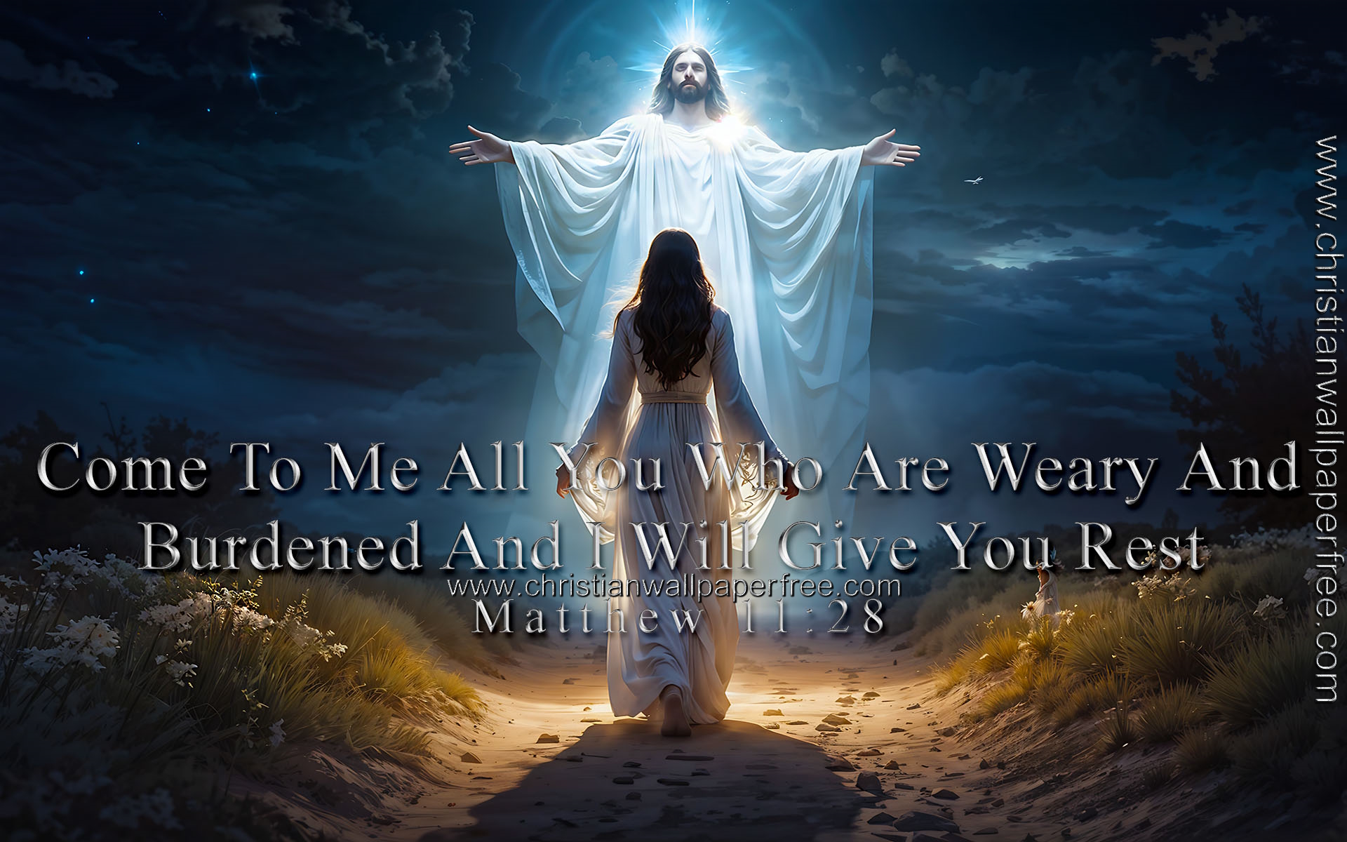 Weary And Burdened Matthew 11 Verse 28
