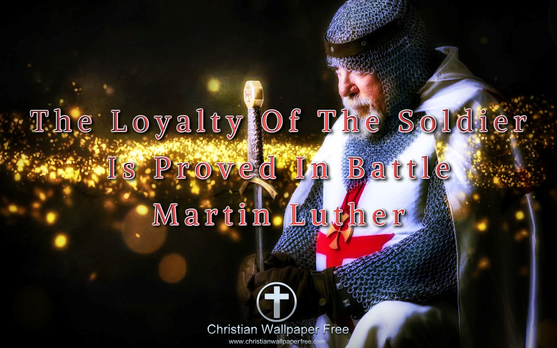 Loyalty Of The Soldier Quote By Martin Luther Edited