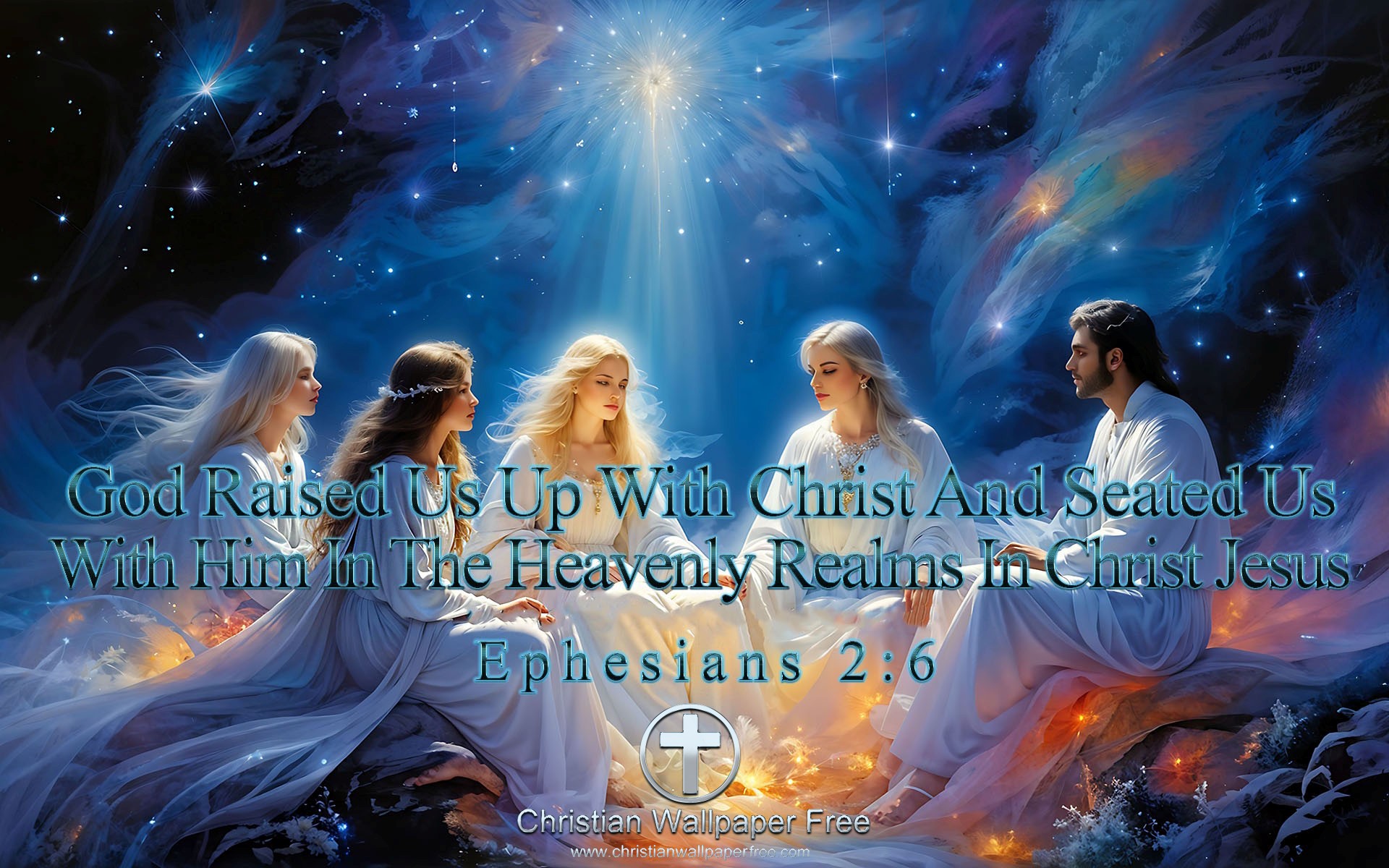 The Heavenly Realms Ephesians 2 Verse 6 Edited