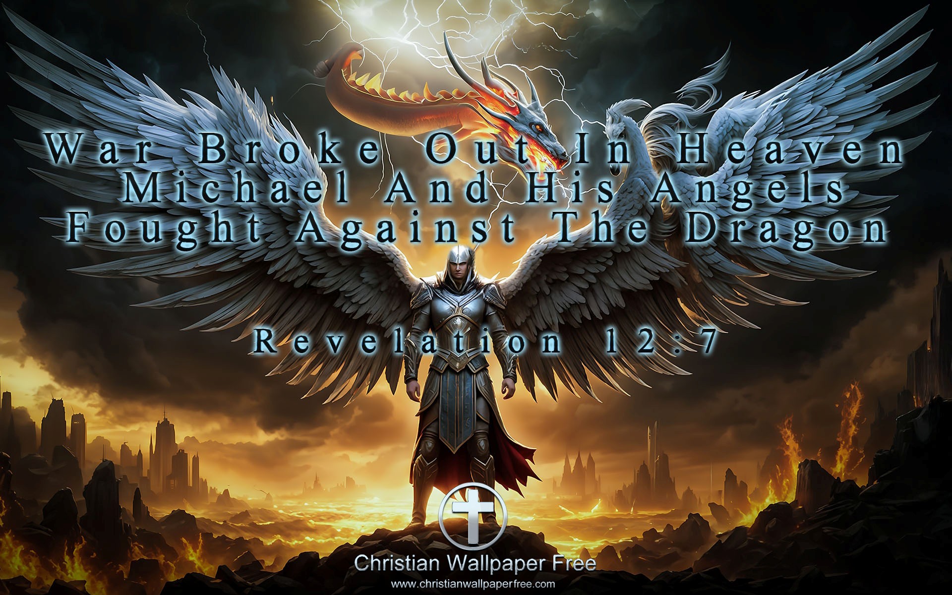 War In Heaven Revelation 12 Verse 7 Edited