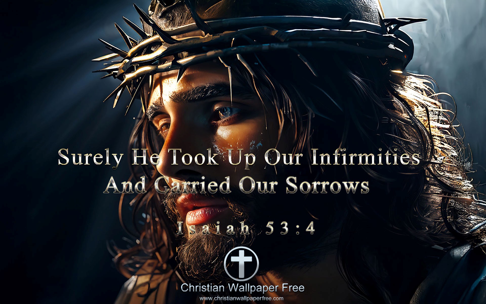 Carried Our Sorrows Isaiah 53 Verse 4 Edited