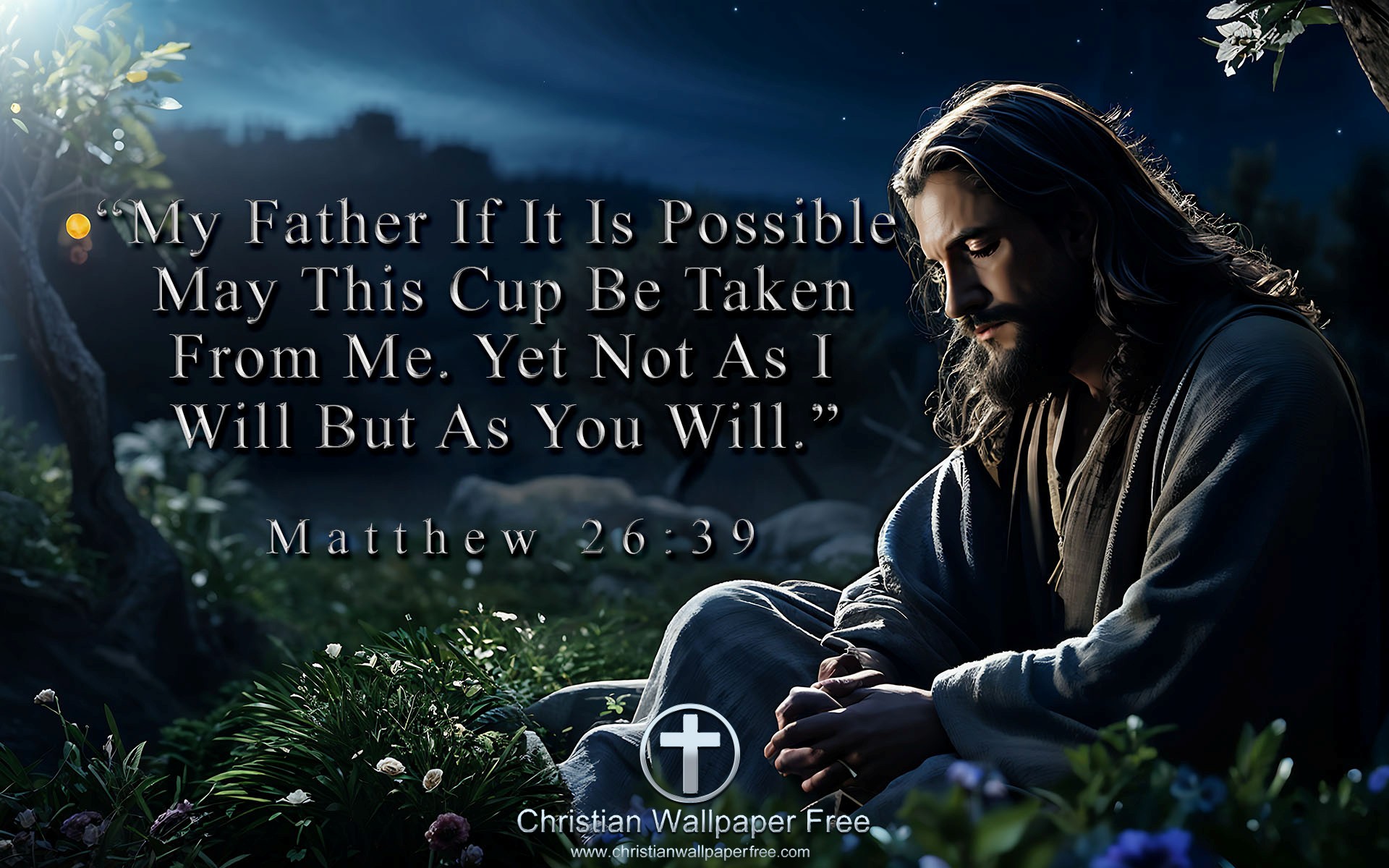 Not As I Will Matthew 26 Verse 39 Edited