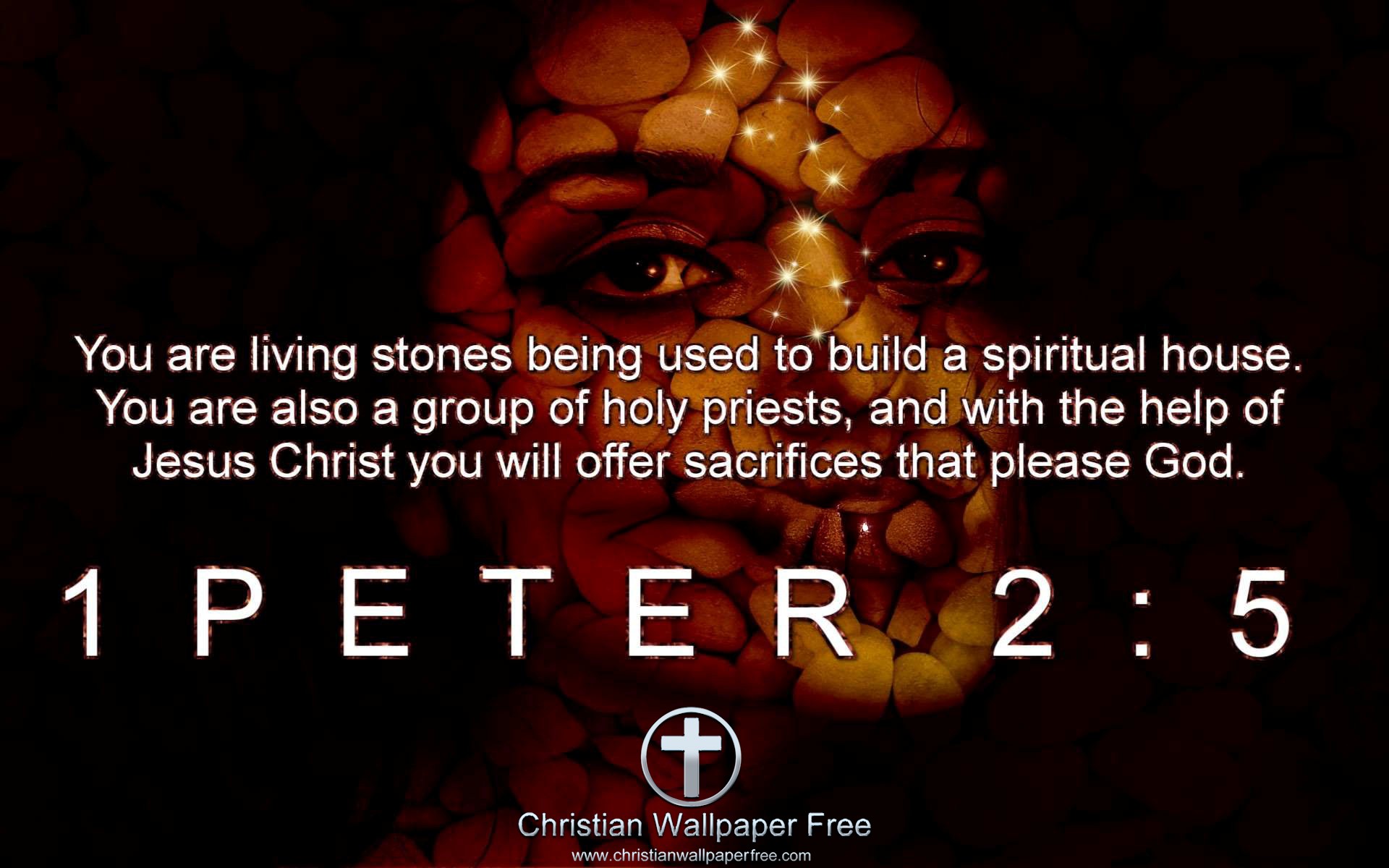 1 Peter 2 Verse 5 CEV Edited
