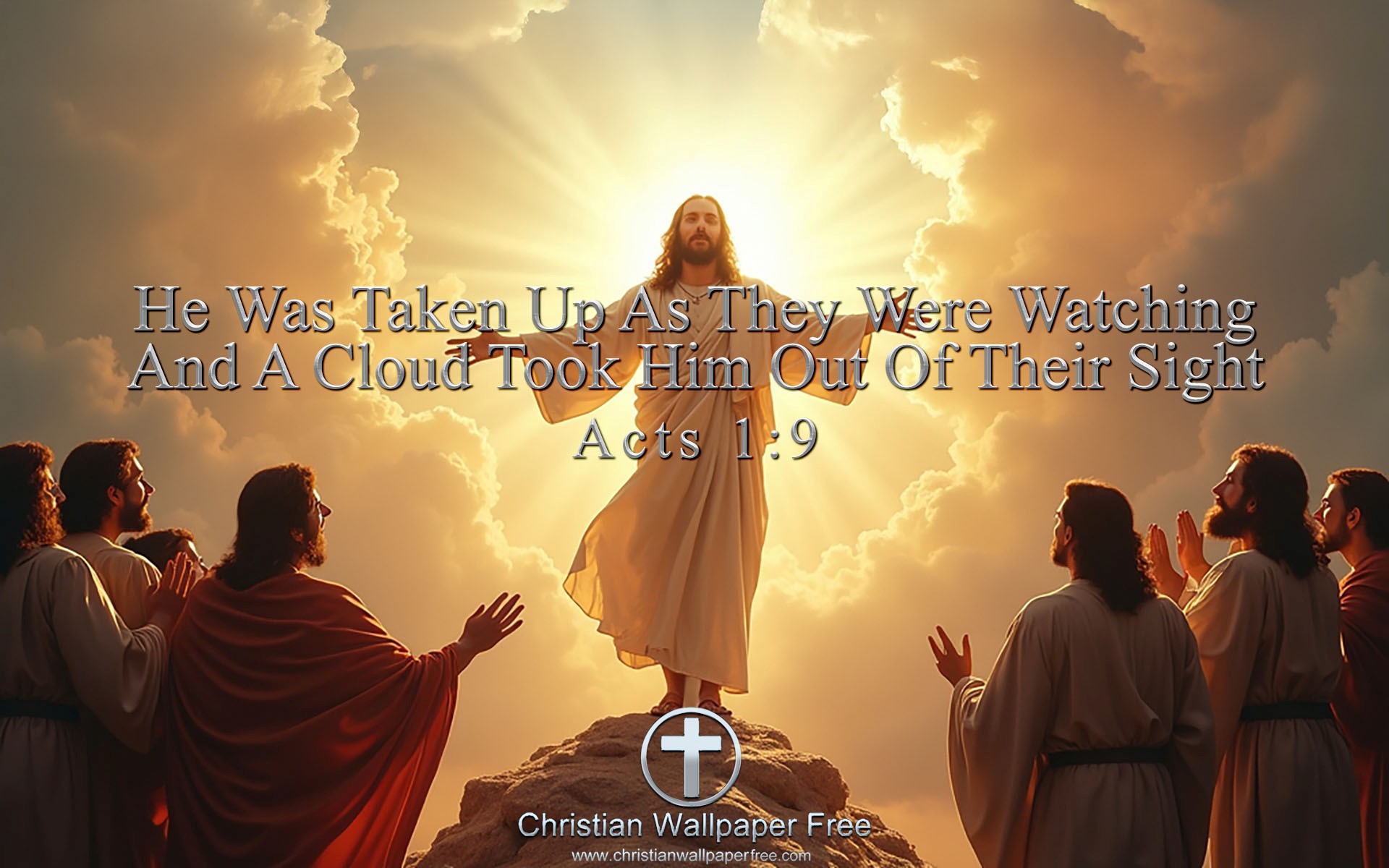 A Cloud Took Him Acts 1 Verse 9