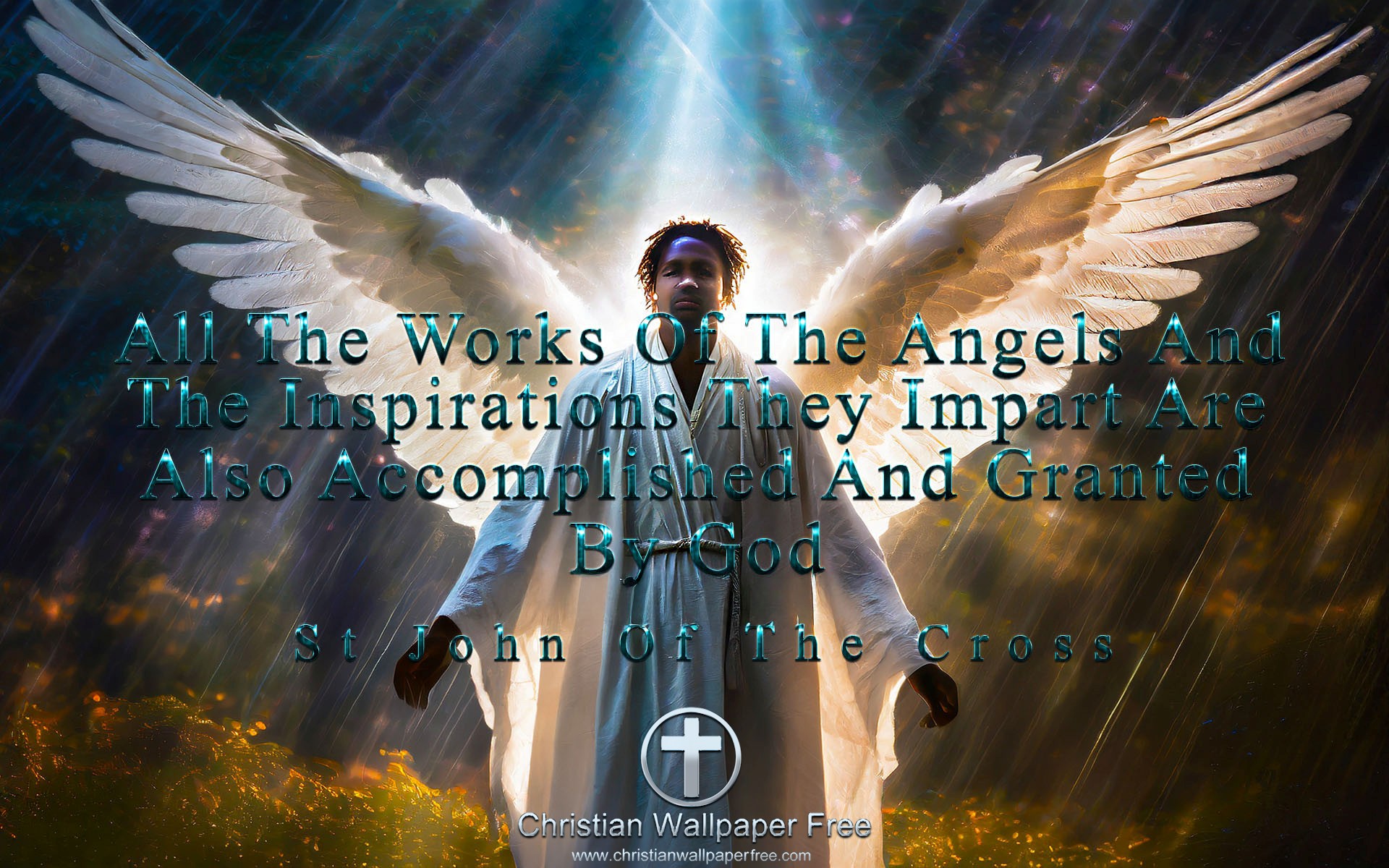 Angel Quote by St John Of The Cross Edited