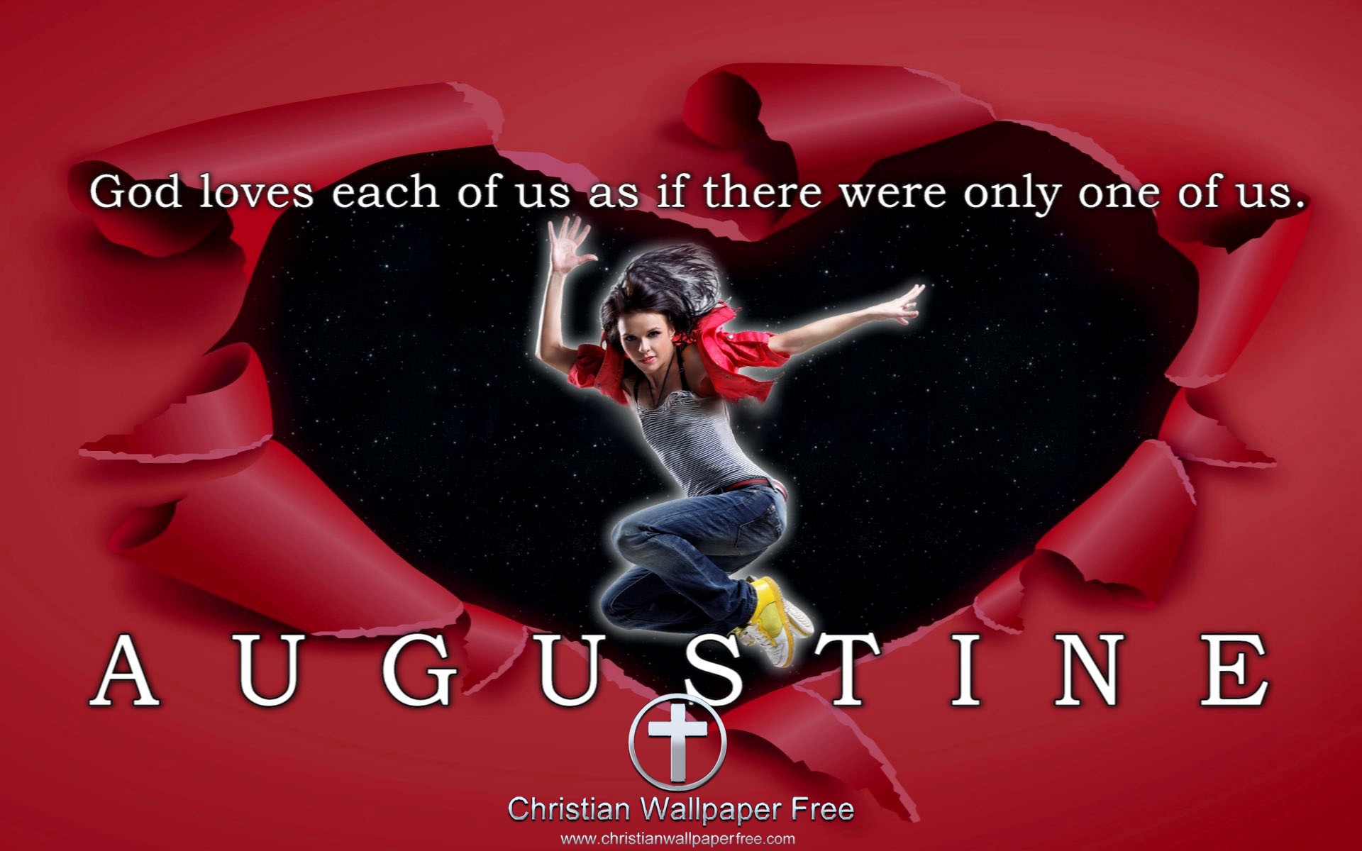 God Loves As If Quote Augustine Edited