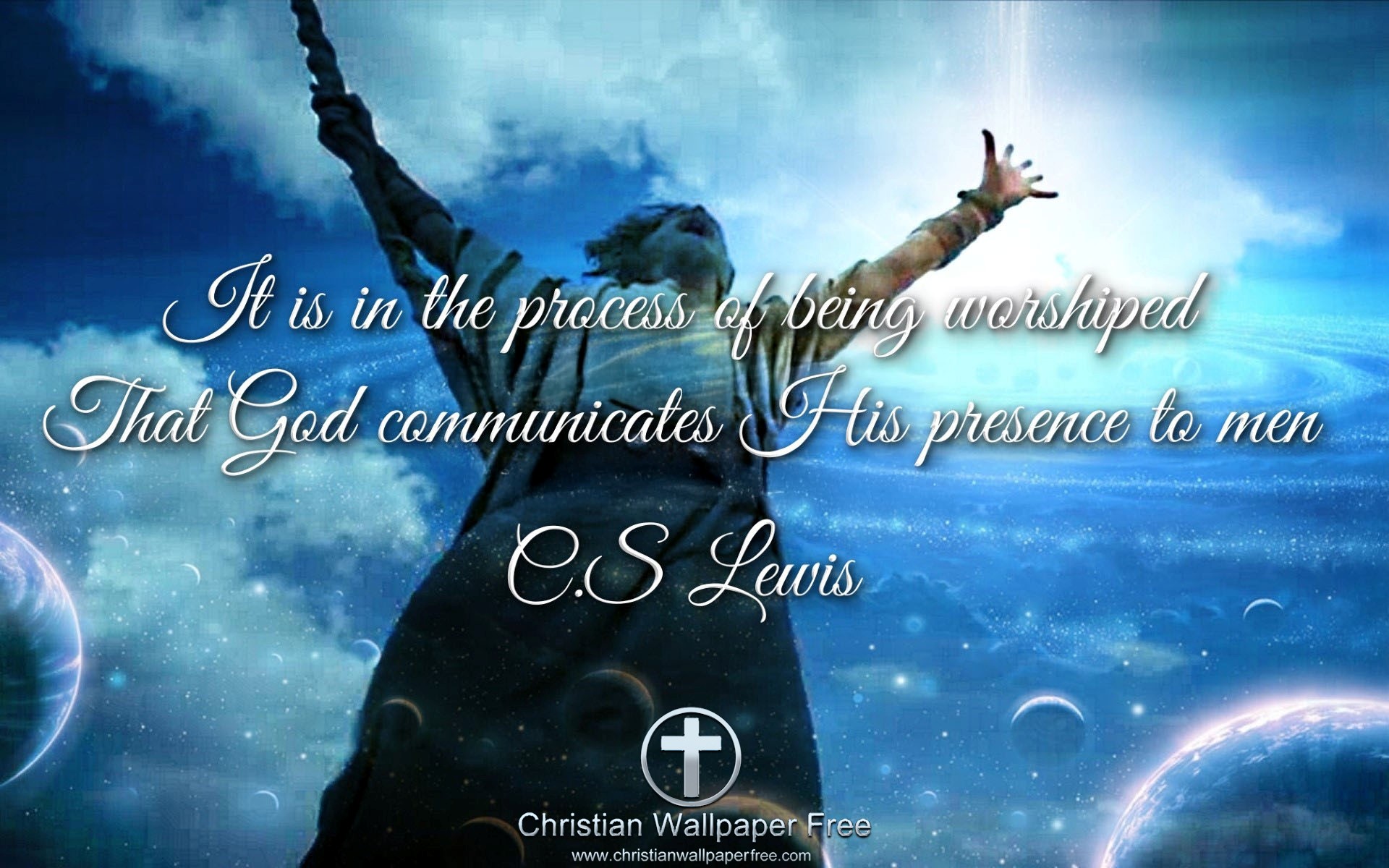 His Presence Quote by CS Lewis Edited