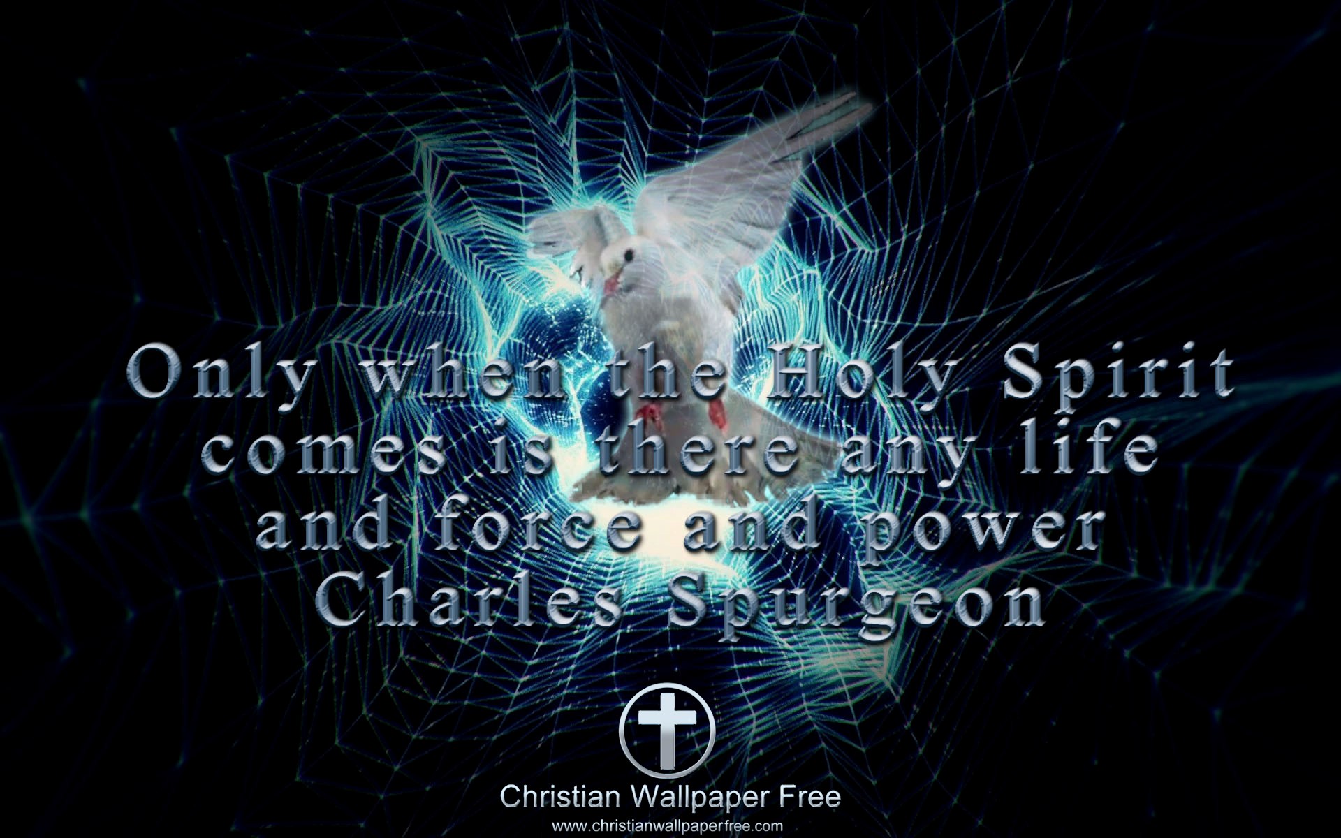 Holy Spirit Quote by Charles Spurgeon Edited