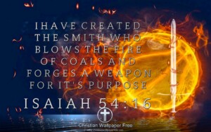 Isaiah 54 Verse 16 Flames Reflected Edited