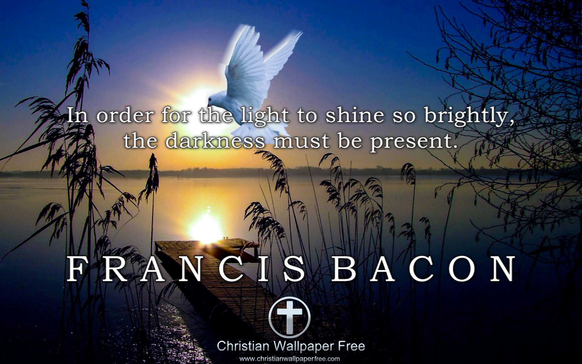 Light Shine Quote Francis Bacon Edited