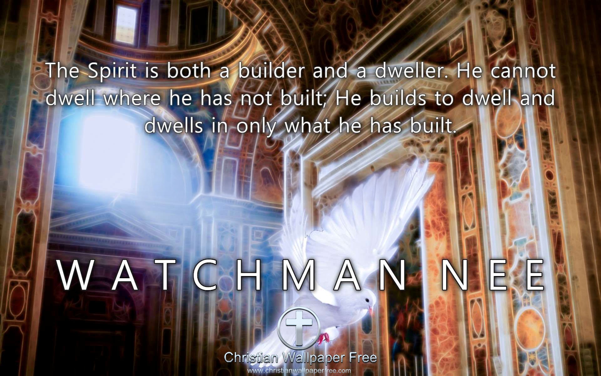 Spirit Builder Quote Watchman Nee Edited