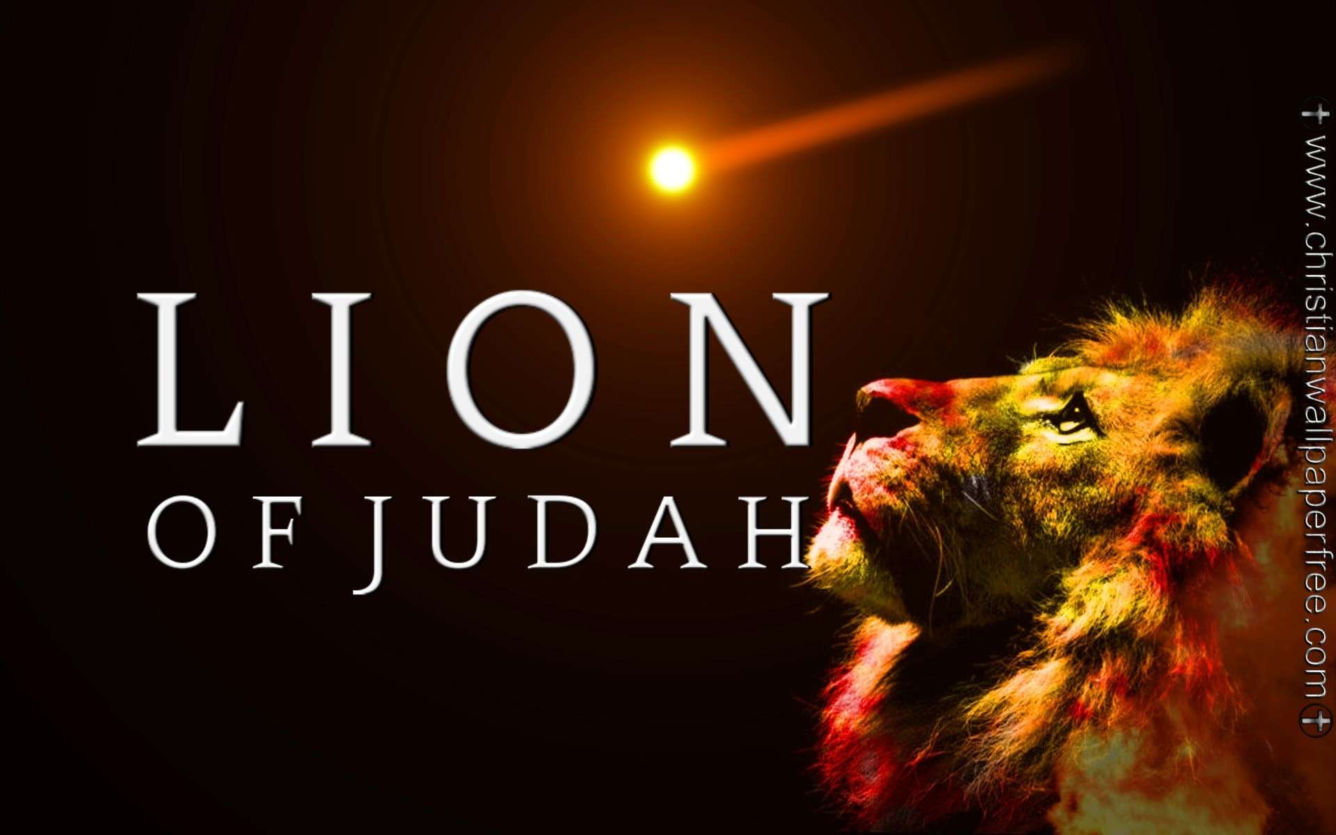 Lion of Judah Under Comet Silver
