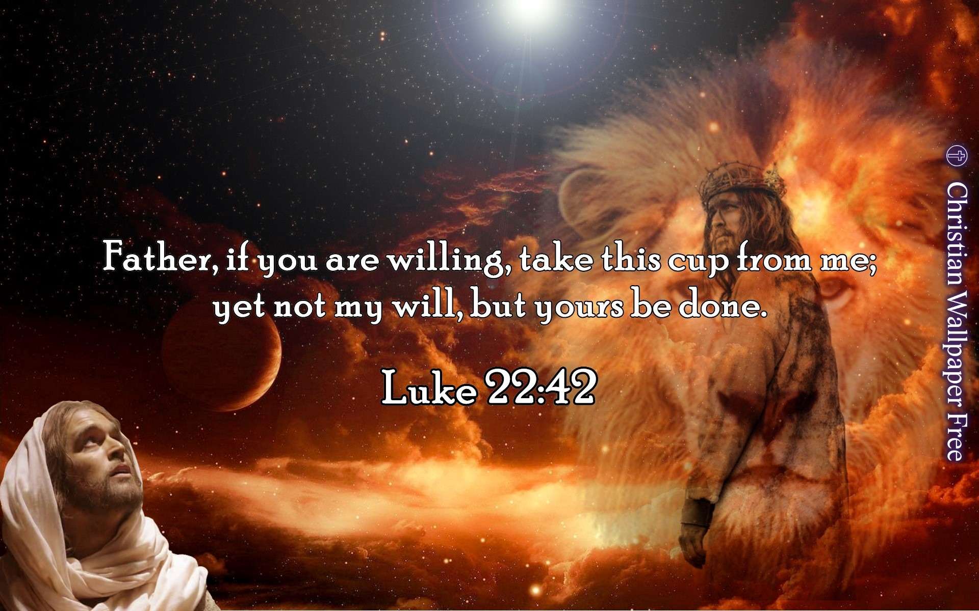 Luke 22 Verse 42 NIV