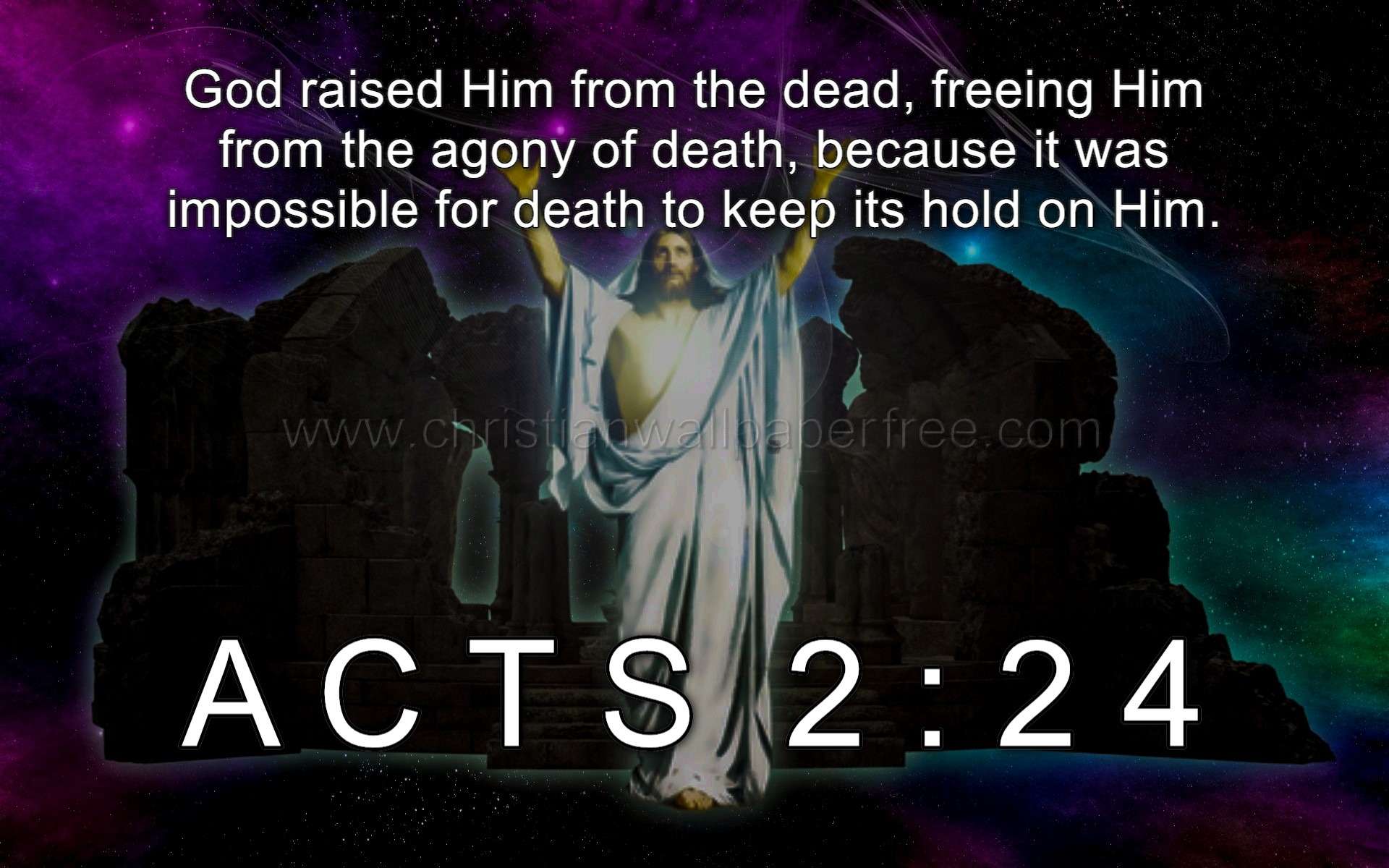 Acts 2 Verse 24