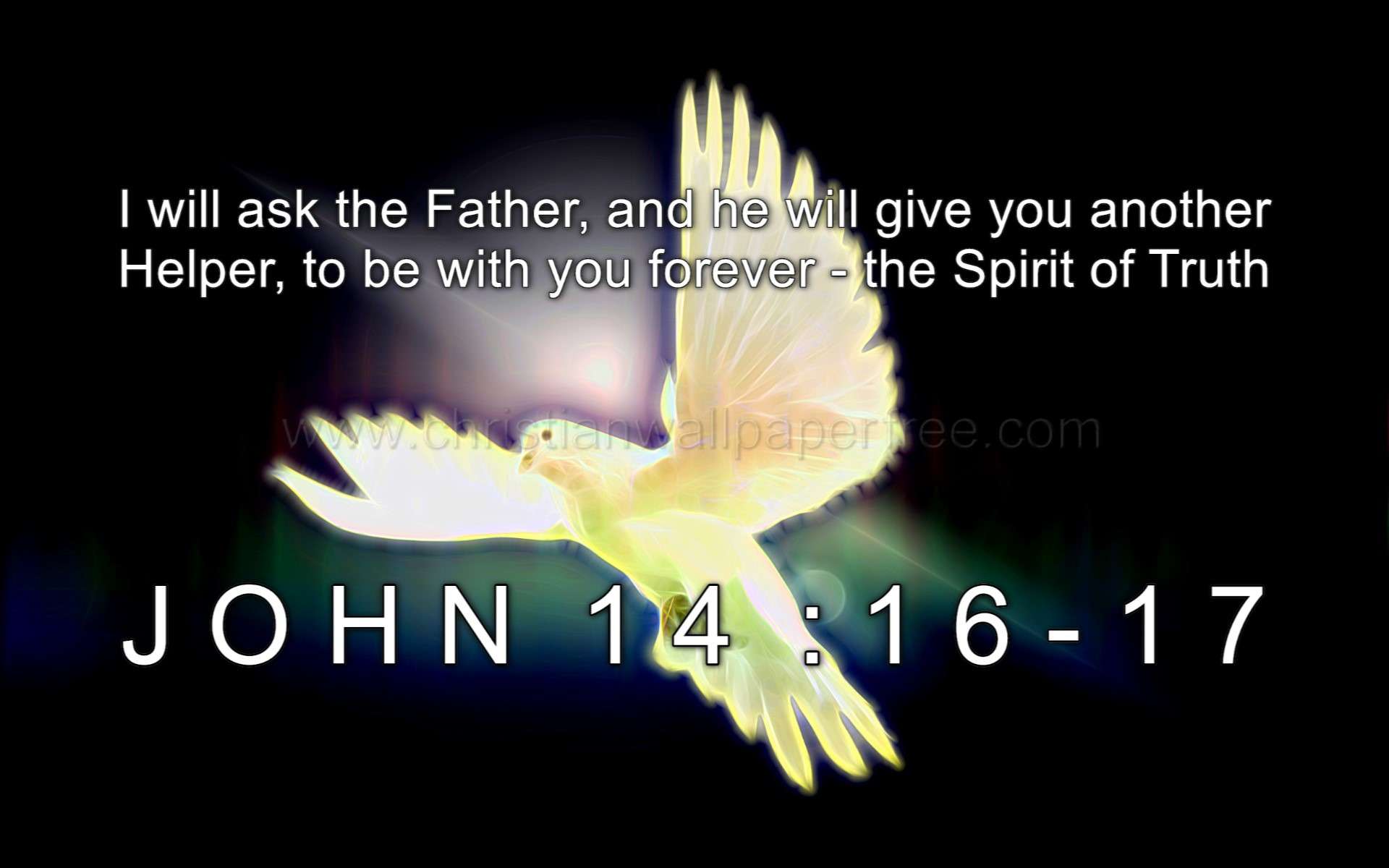 John 14 Verses 16-17