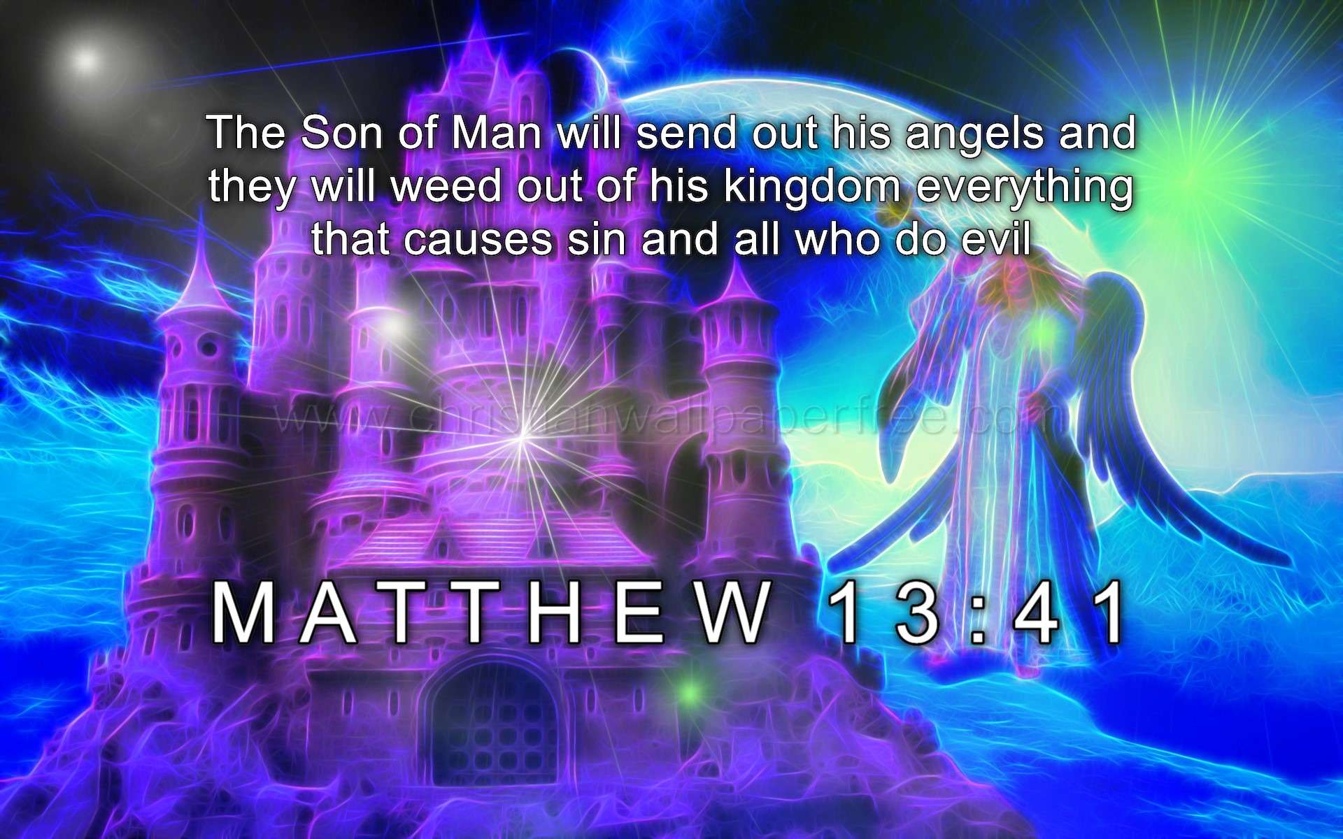 Matthew 13 Verse 41