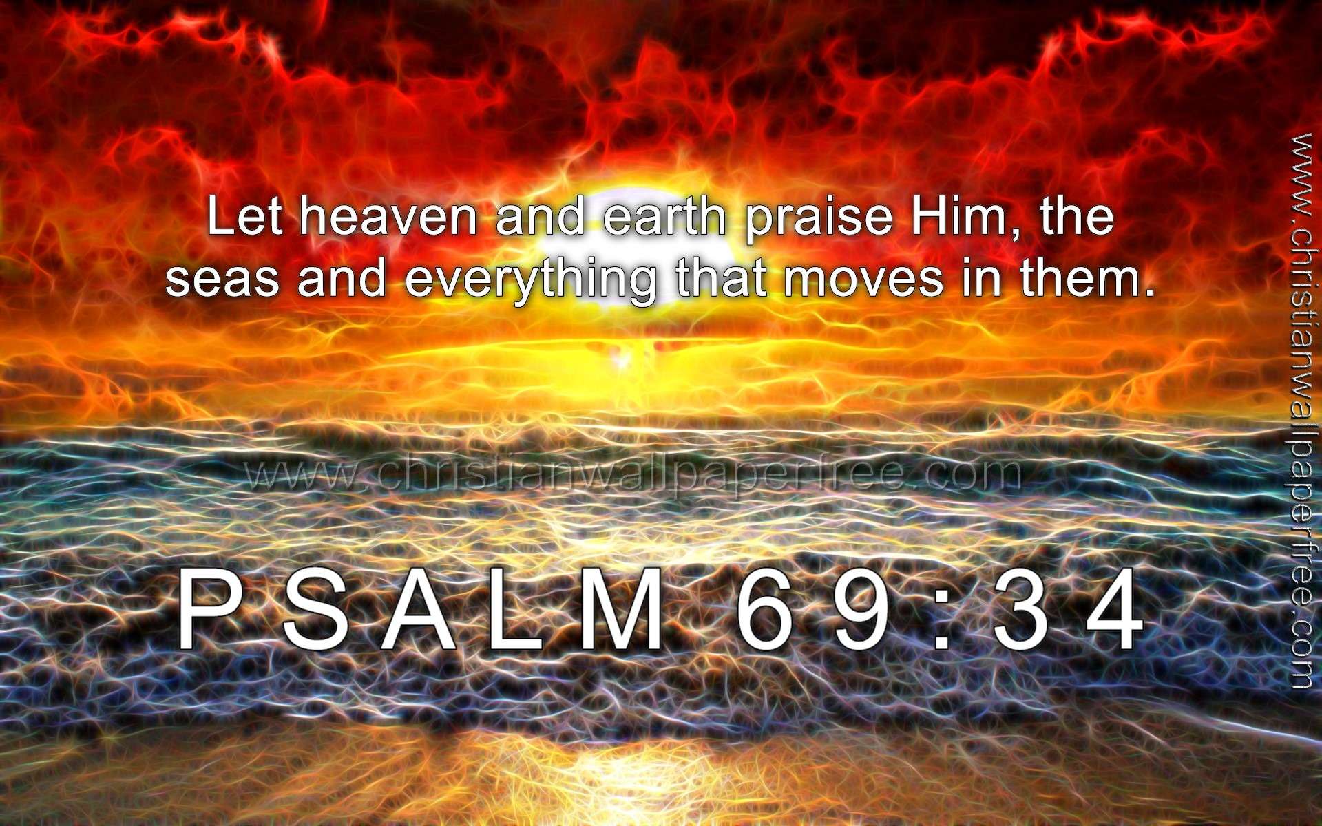 Psalm 69 Verse 34