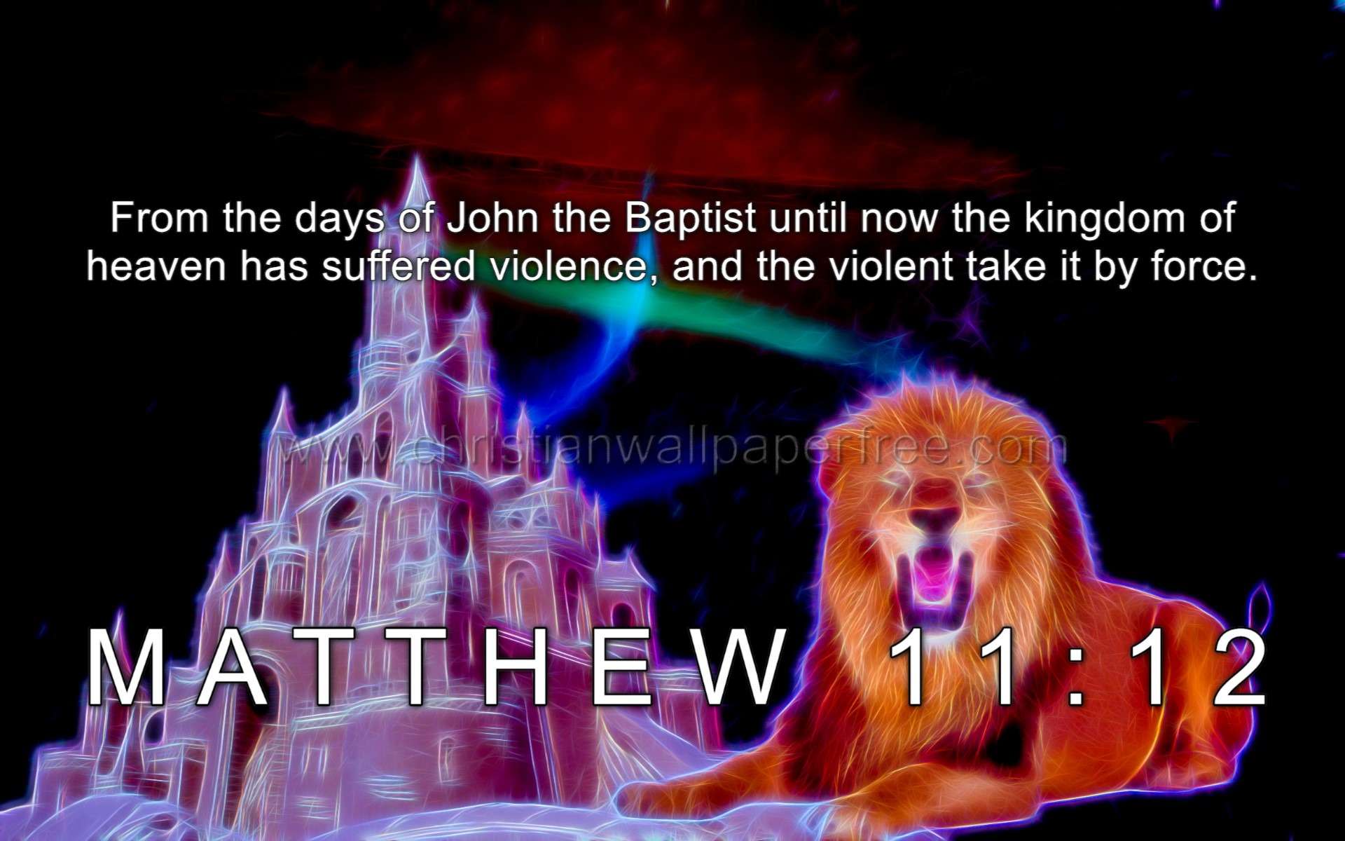 Matthew 11 Verse 12